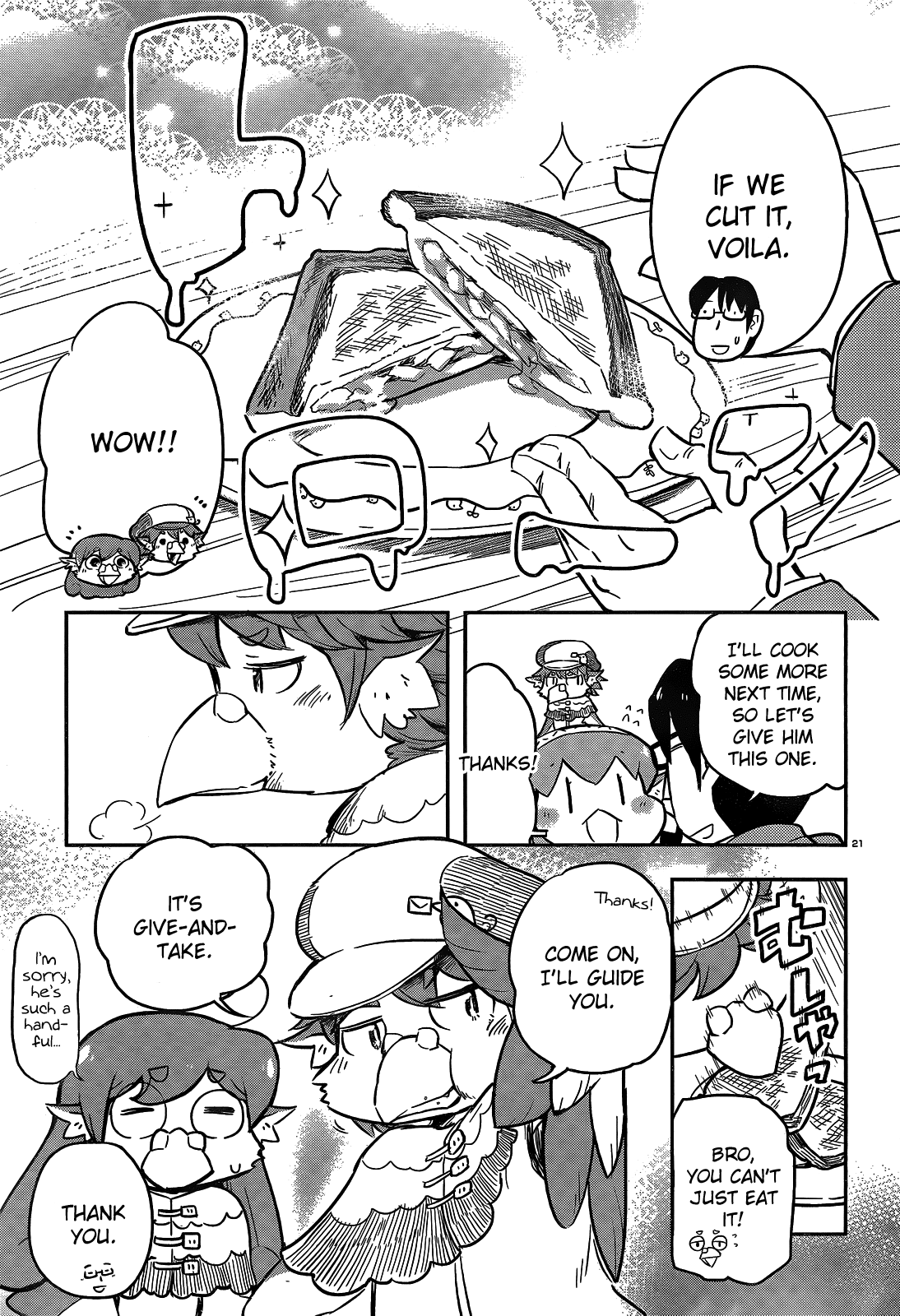 Torikissa! Chapter 16 page 21 - Chapter 16: Sincere Repayment!!