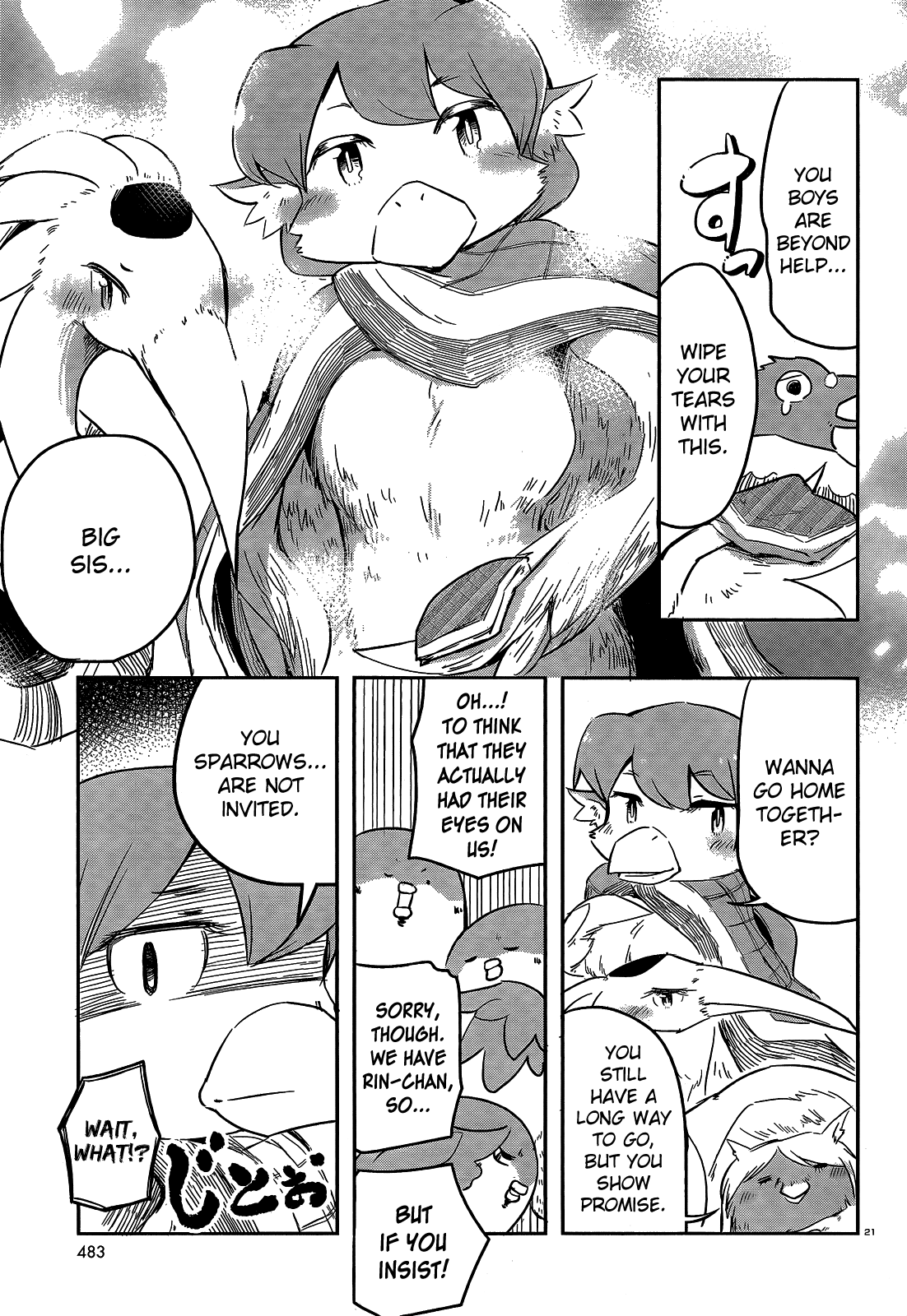 Torikissa! Chapter 17 page 21 - Chapter 17: Witness Me!