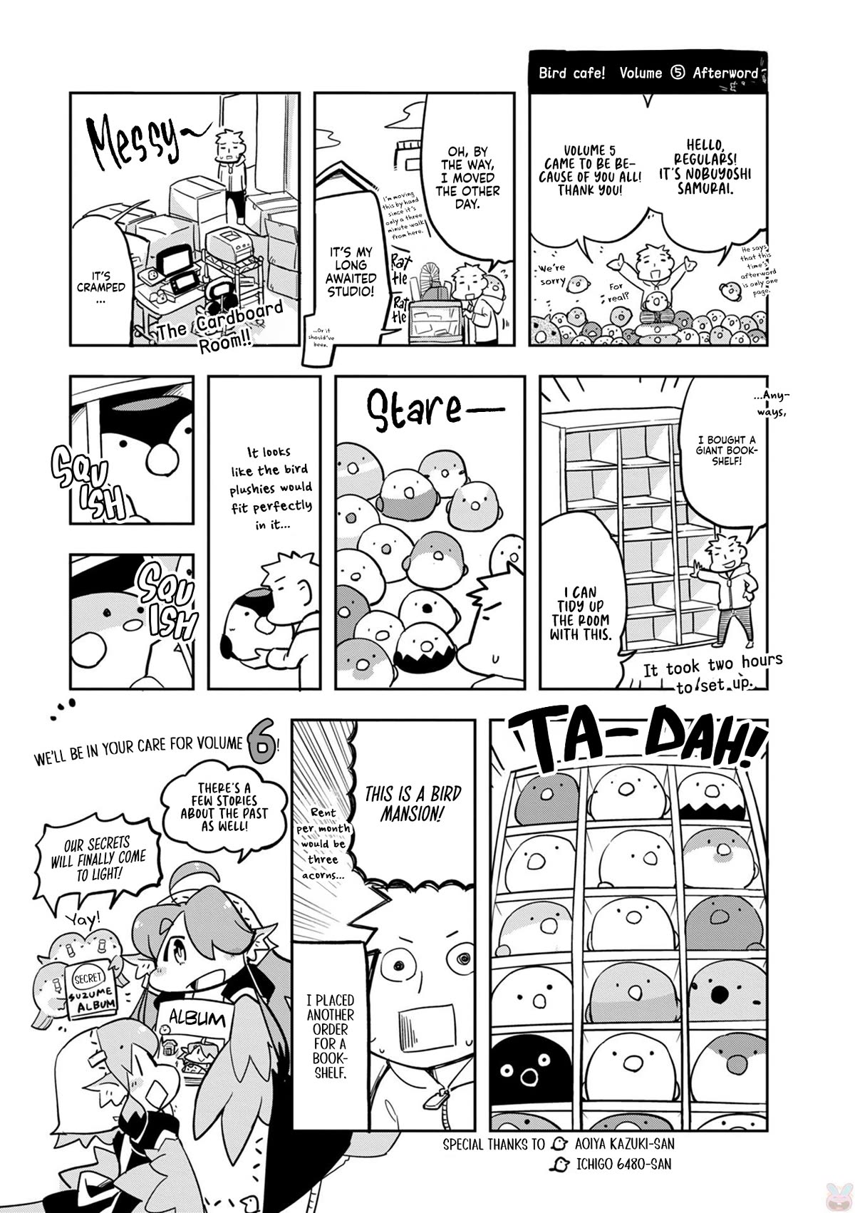 Torikissa! Chapter 25.5 page 1 - Chapter 25.5: Afterwords