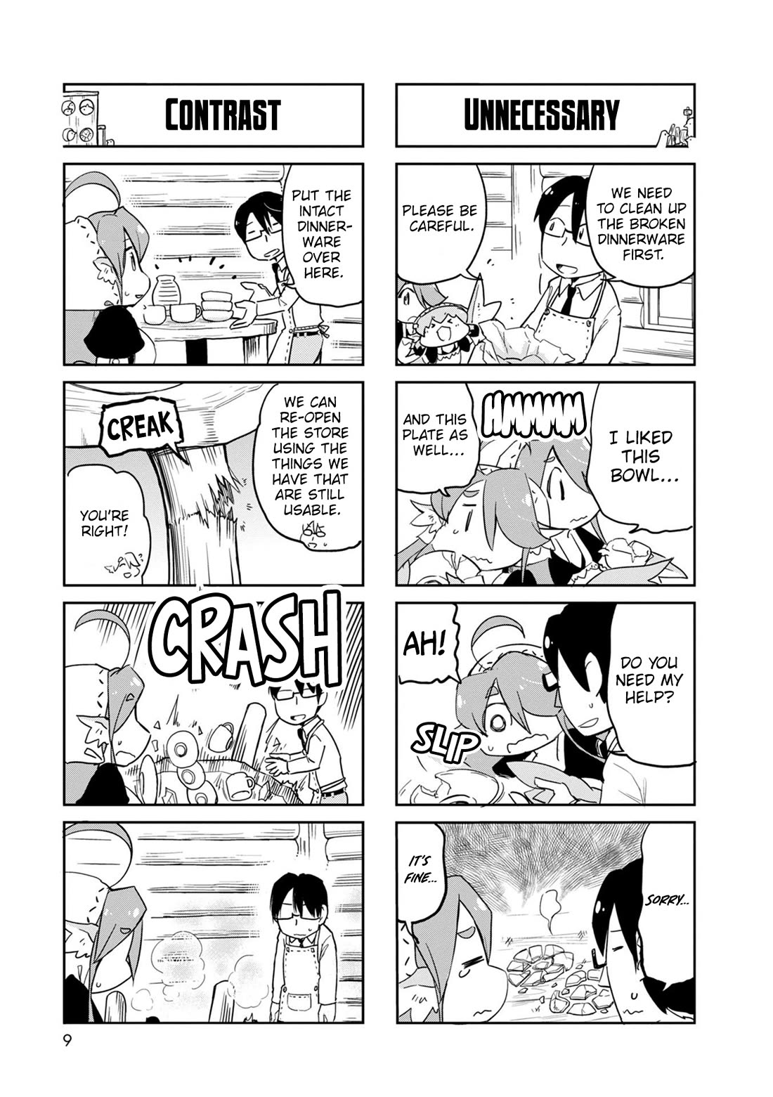 Torikissa! Chapter 35 page 10 - Chapter 35: Reopenning