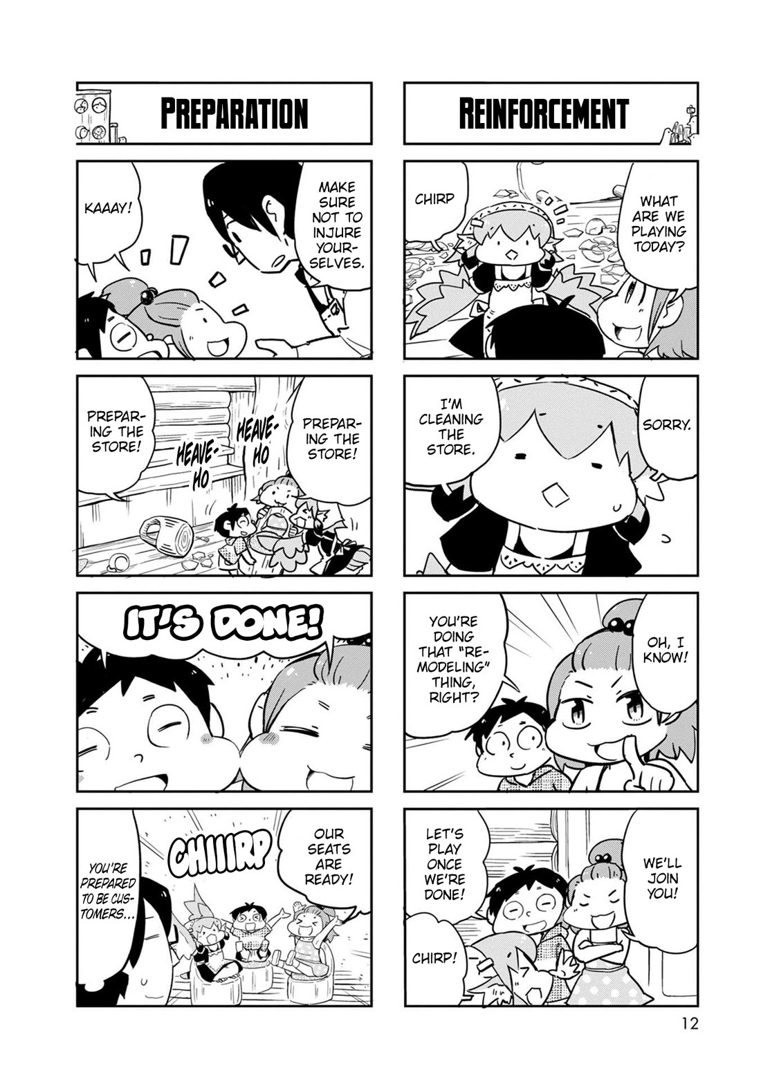 Torikissa! Chapter 35 page 13 - Chapter 35: Reopenning
