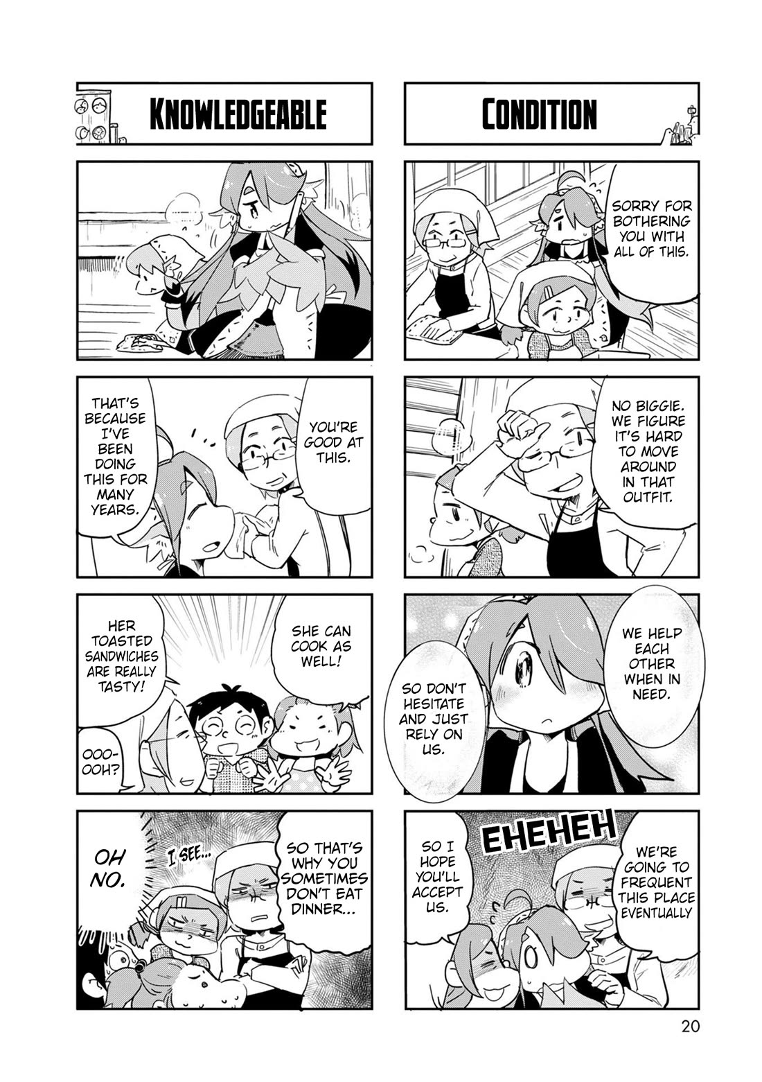 Torikissa! Chapter 35 page 21 - Chapter 35: Reopenning