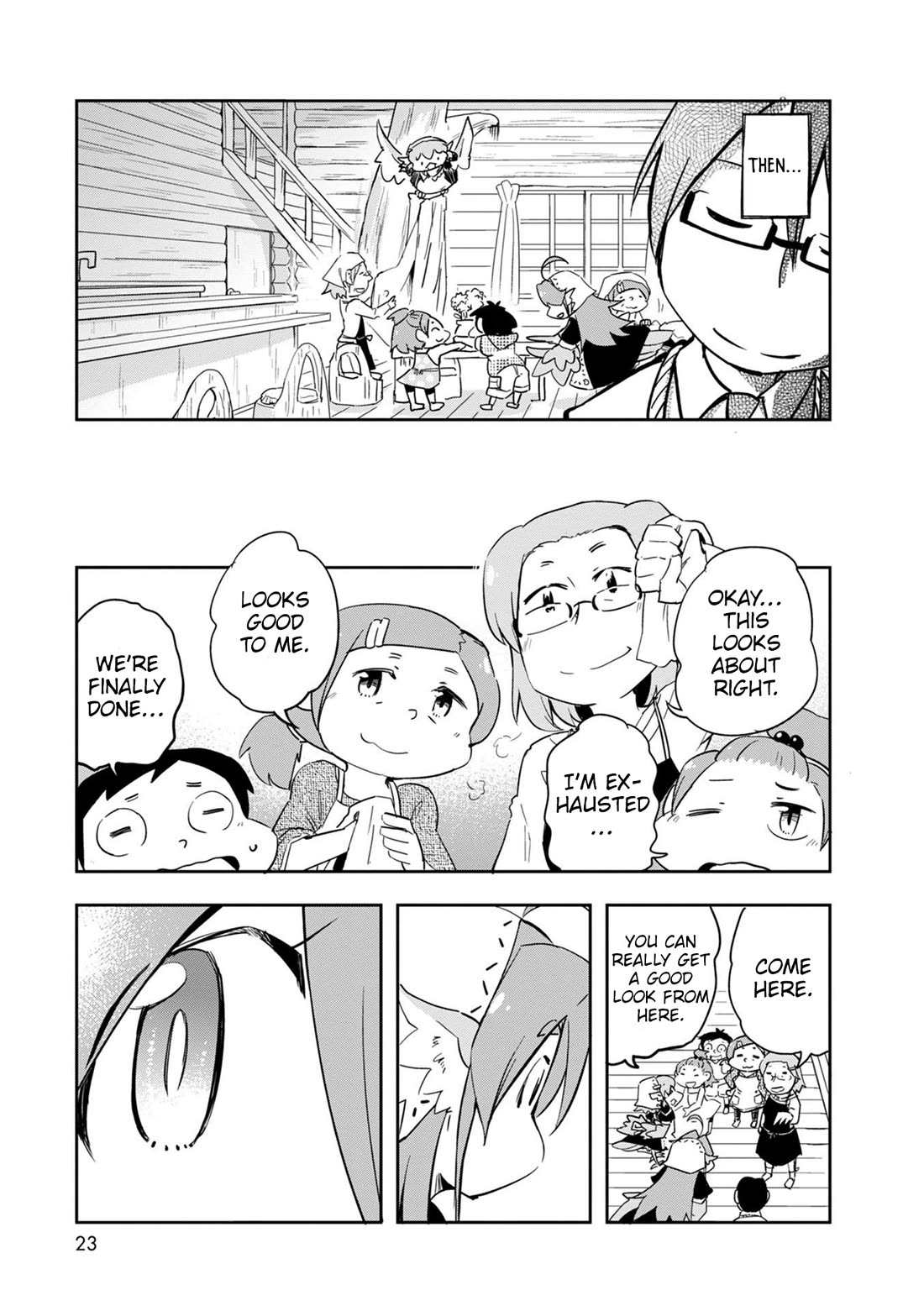 Torikissa! Chapter 35 page 24 - Chapter 35: Reopenning