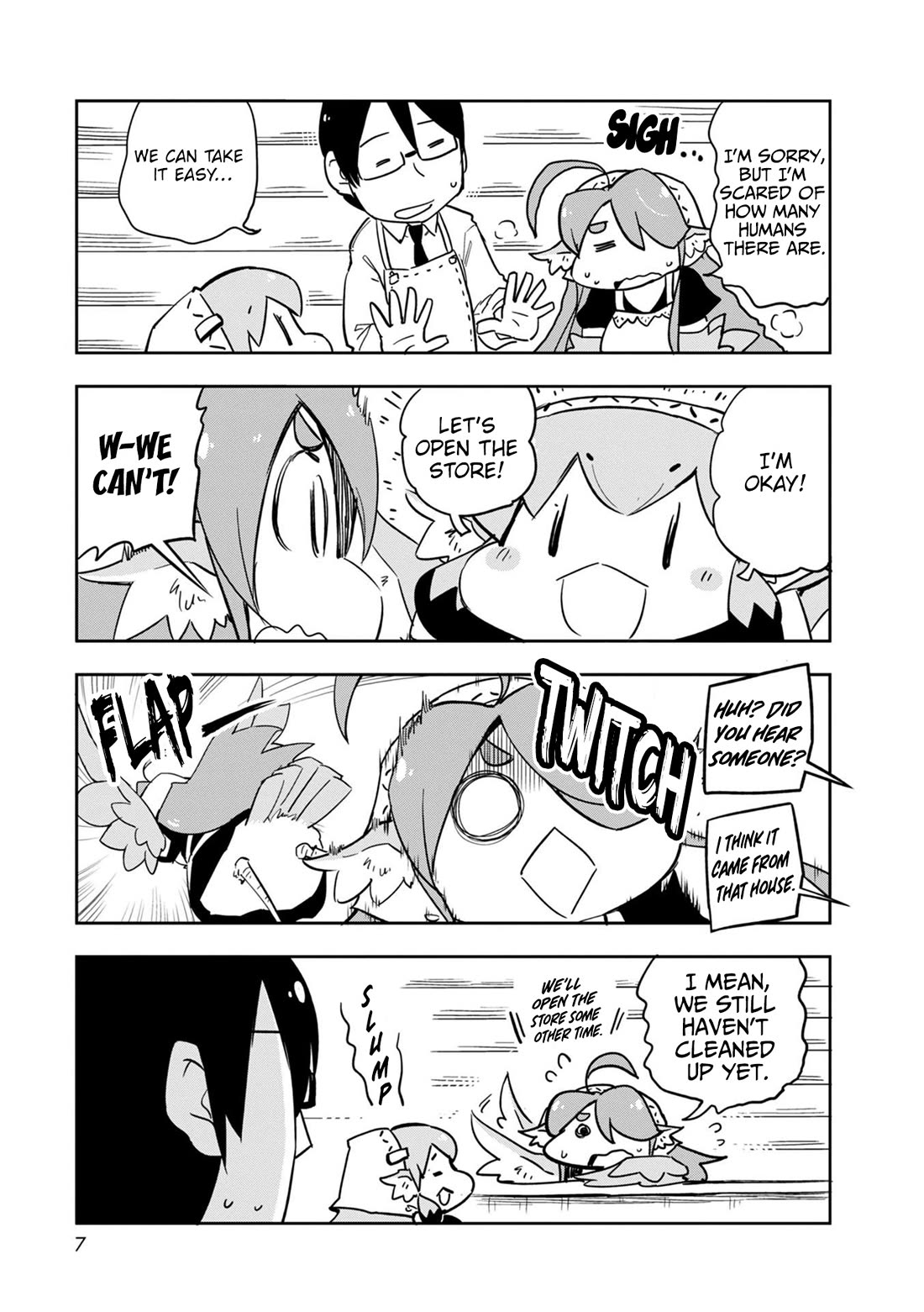 Torikissa! Chapter 35 page 8 - Chapter 35: Reopenning