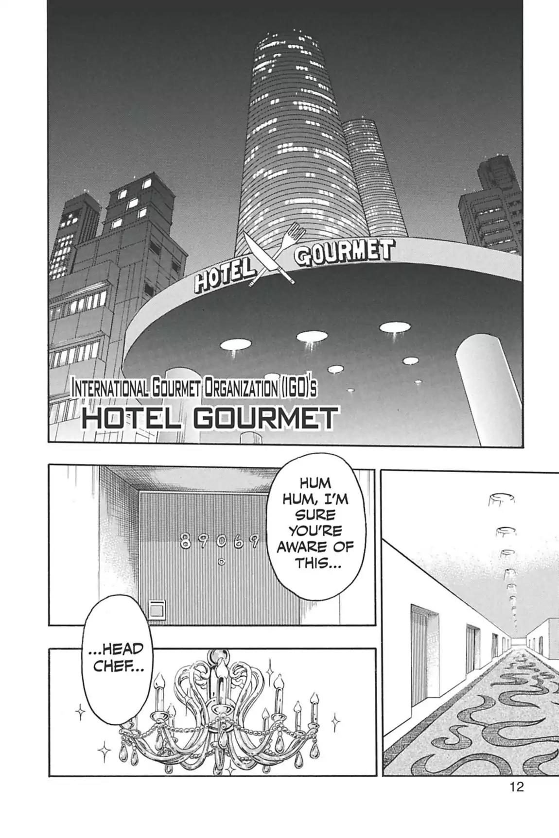 Toriko Chapter 1 page 12 - Chapter 1: Vol.1 Gourmet 1: Gourmet Hunter Toriko!!