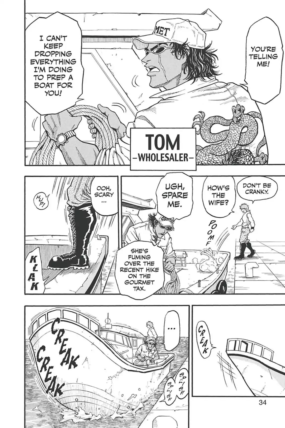 Toriko Chapter 1 page 32 - Chapter 1: Vol.1 Gourmet 1: Gourmet Hunter Toriko!!