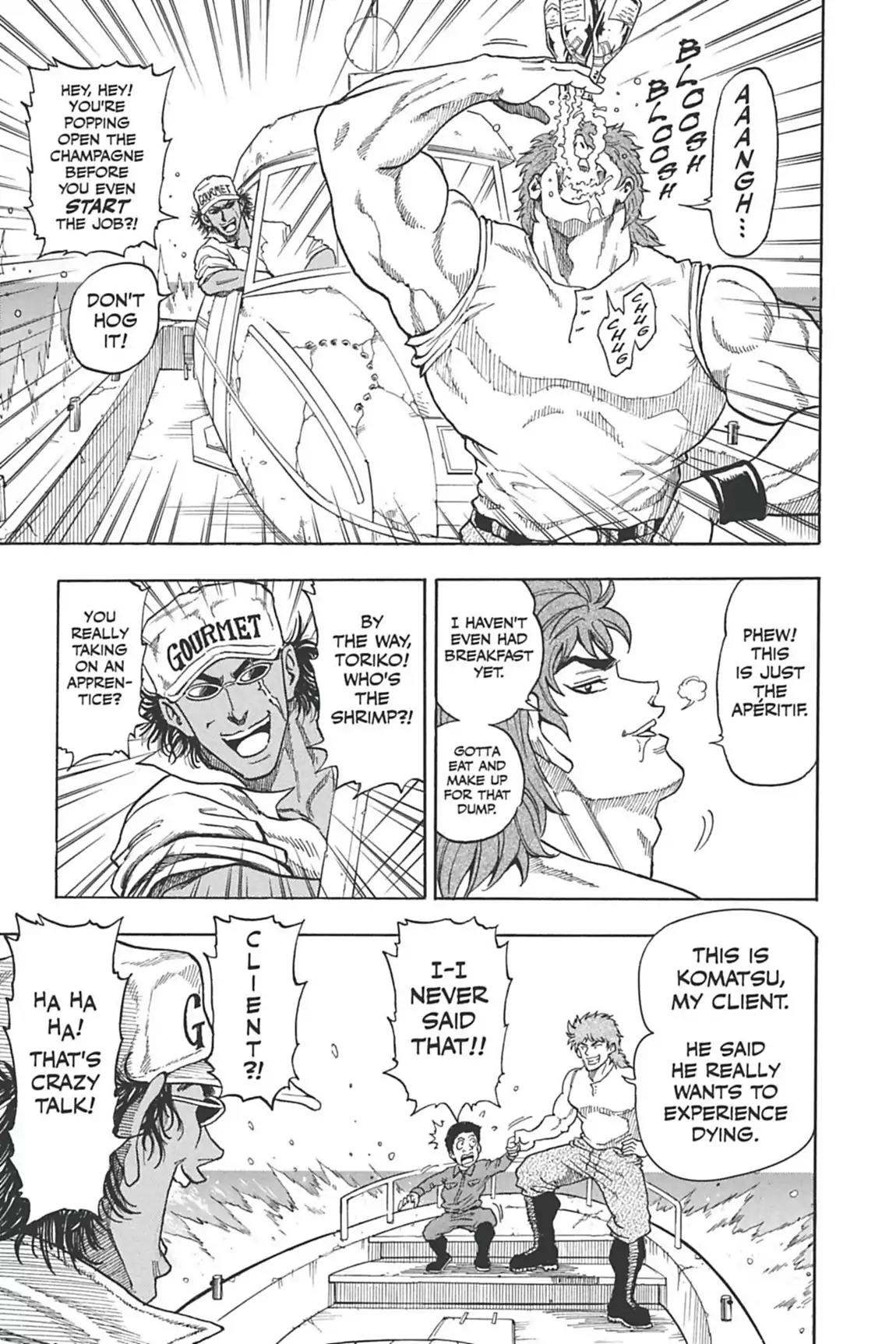 Toriko Chapter 1 page 35 - Chapter 1: Vol.1 Gourmet 1: Gourmet Hunter Toriko!!