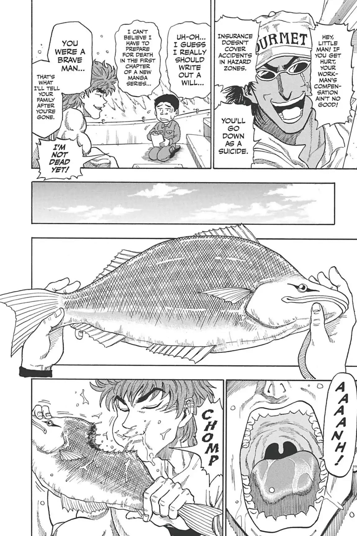 Toriko Chapter 1 page 36 - Chapter 1: Vol.1 Gourmet 1: Gourmet Hunter Toriko!!