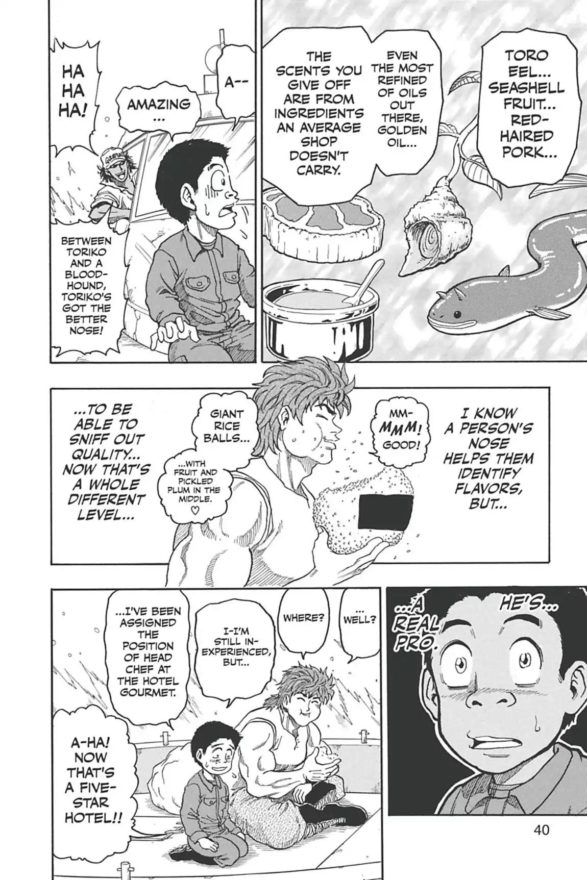 Toriko Chapter 1 page 38 - Chapter 1: Vol.1 Gourmet 1: Gourmet Hunter Toriko!!
