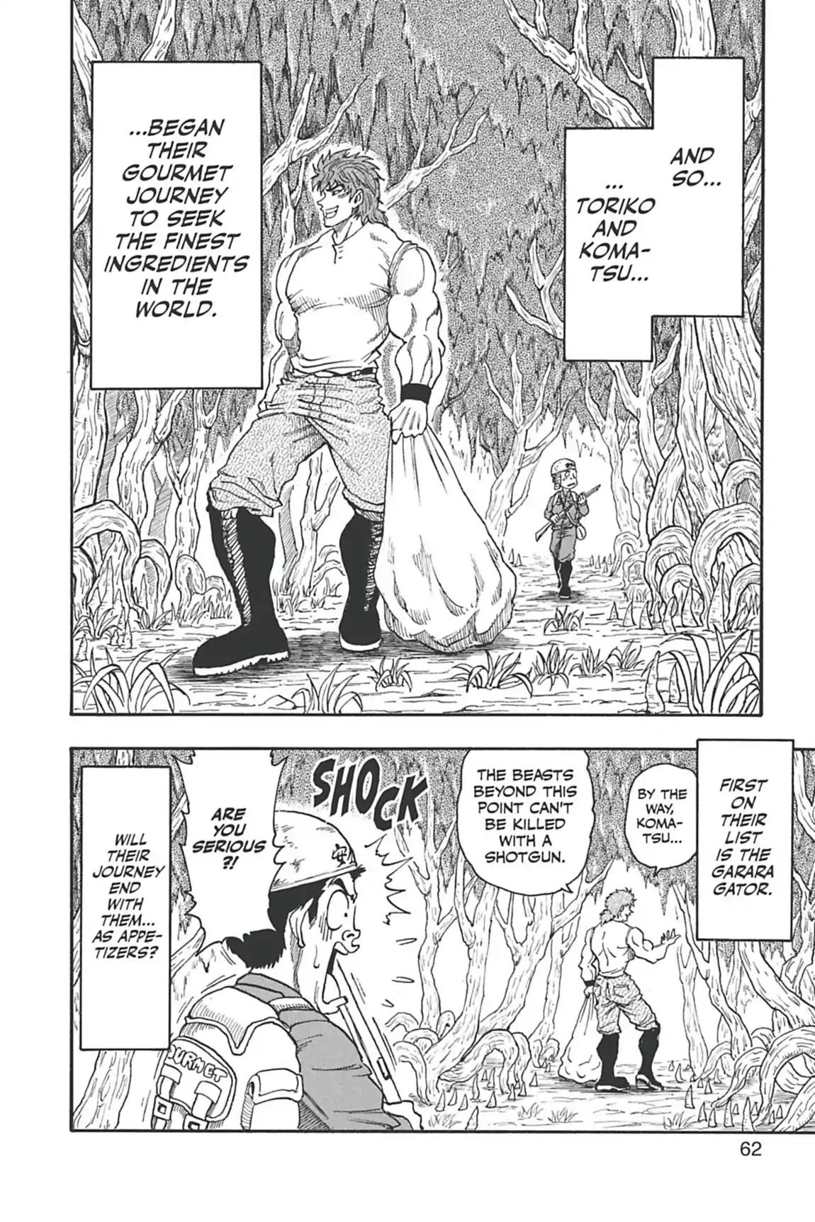 Toriko Chapter 1 page 59 - Chapter 1: Vol.1 Gourmet 1: Gourmet Hunter Toriko!!