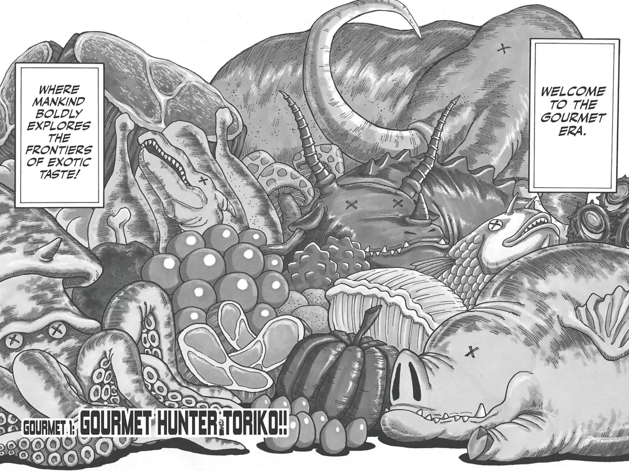 Toriko Chapter 1 page 7 - Chapter 1: Vol.1 Gourmet 1: Gourmet Hunter Toriko!!