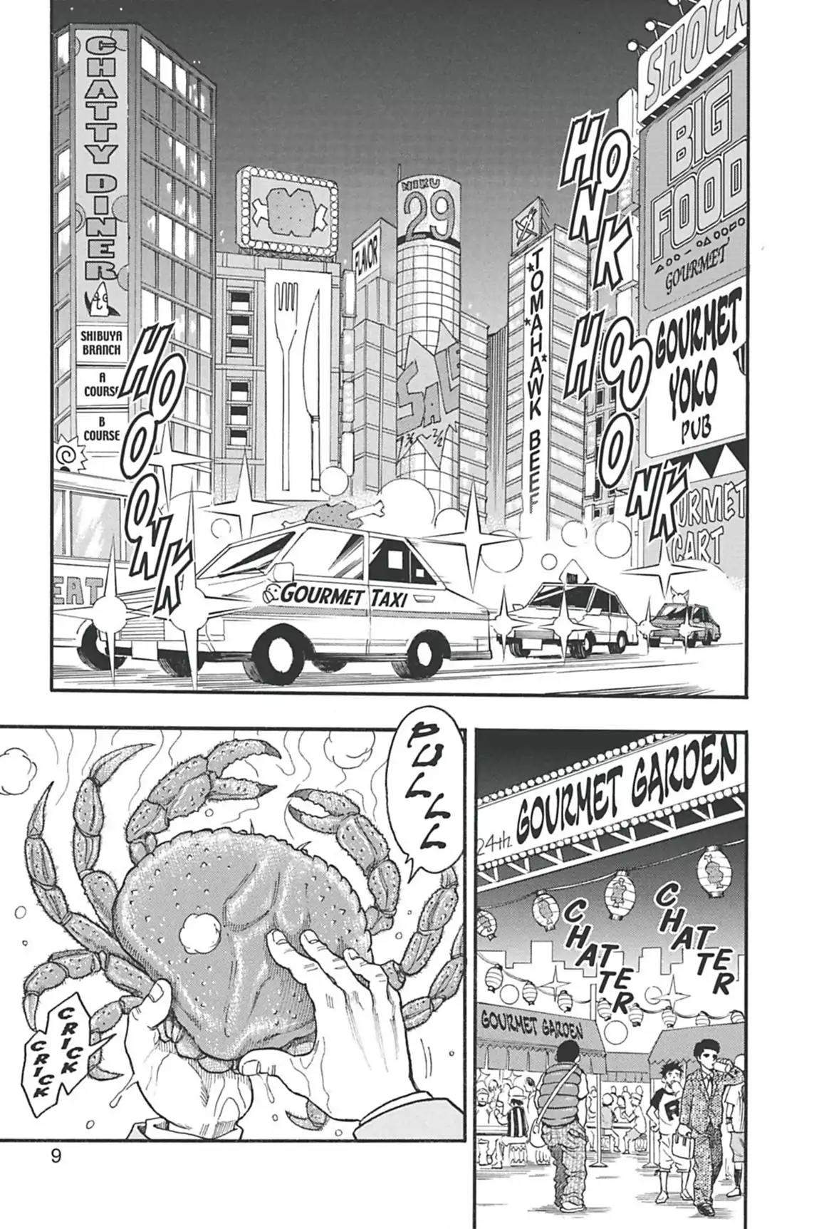 Toriko Chapter 1 page 9 - Chapter 1: Vol.1 Gourmet 1: Gourmet Hunter Toriko!!