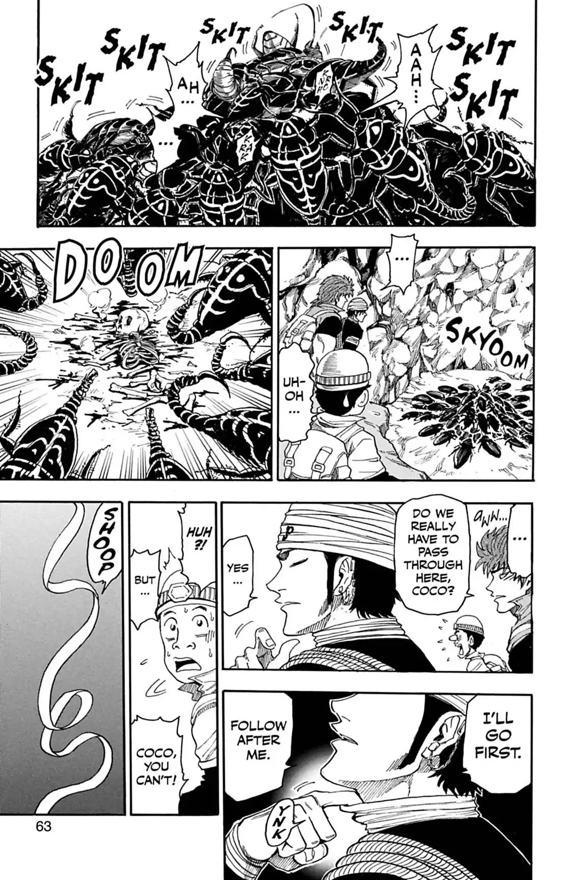 Toriko Chapter 10 page 15 - Chapter 10: Vol.2 Gourmet 10: Coco's Secret!!