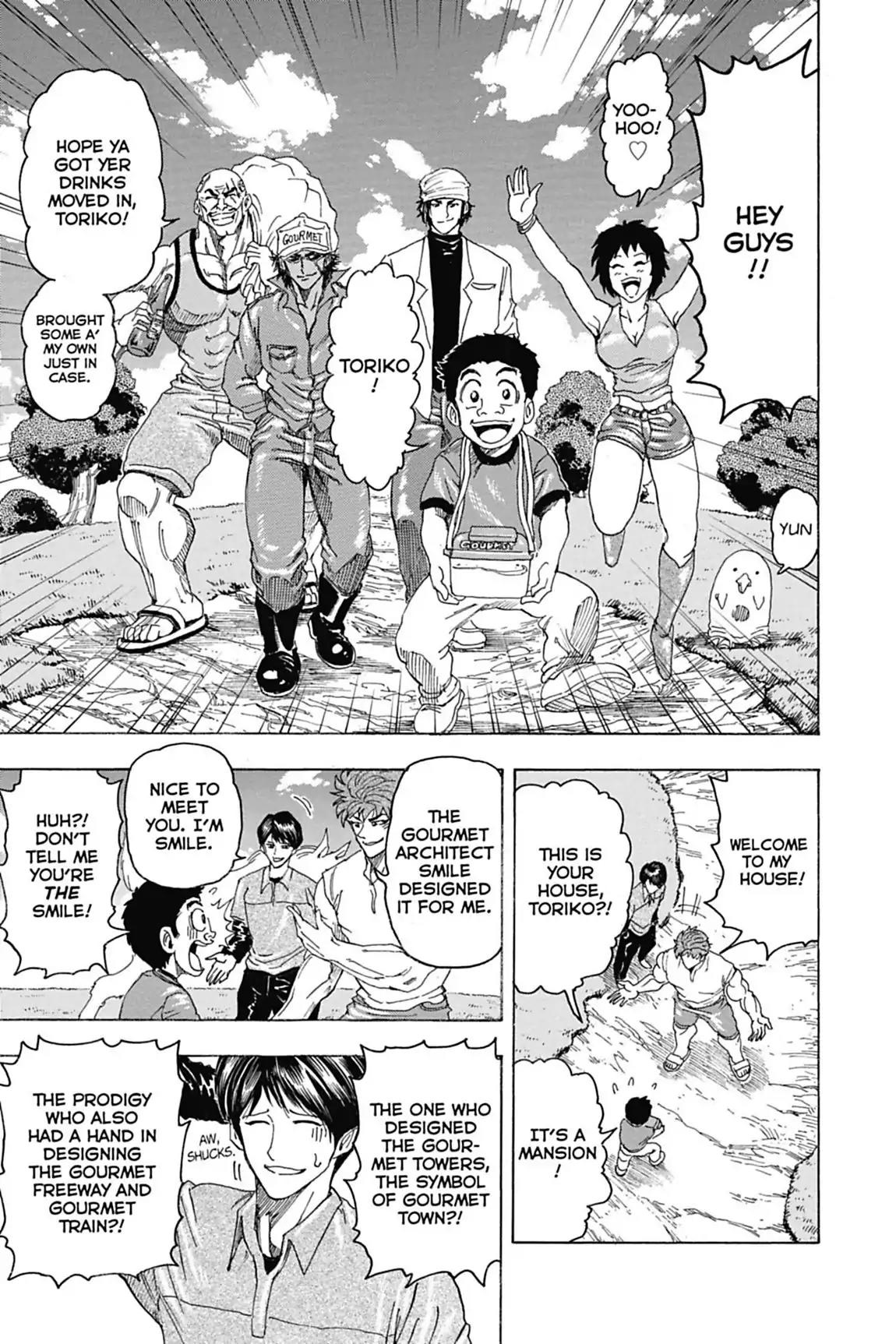 Toriko Chapter 100 page 14 - Chapter 100: Vol.12 Gourmet 100: New House of Sweets!!