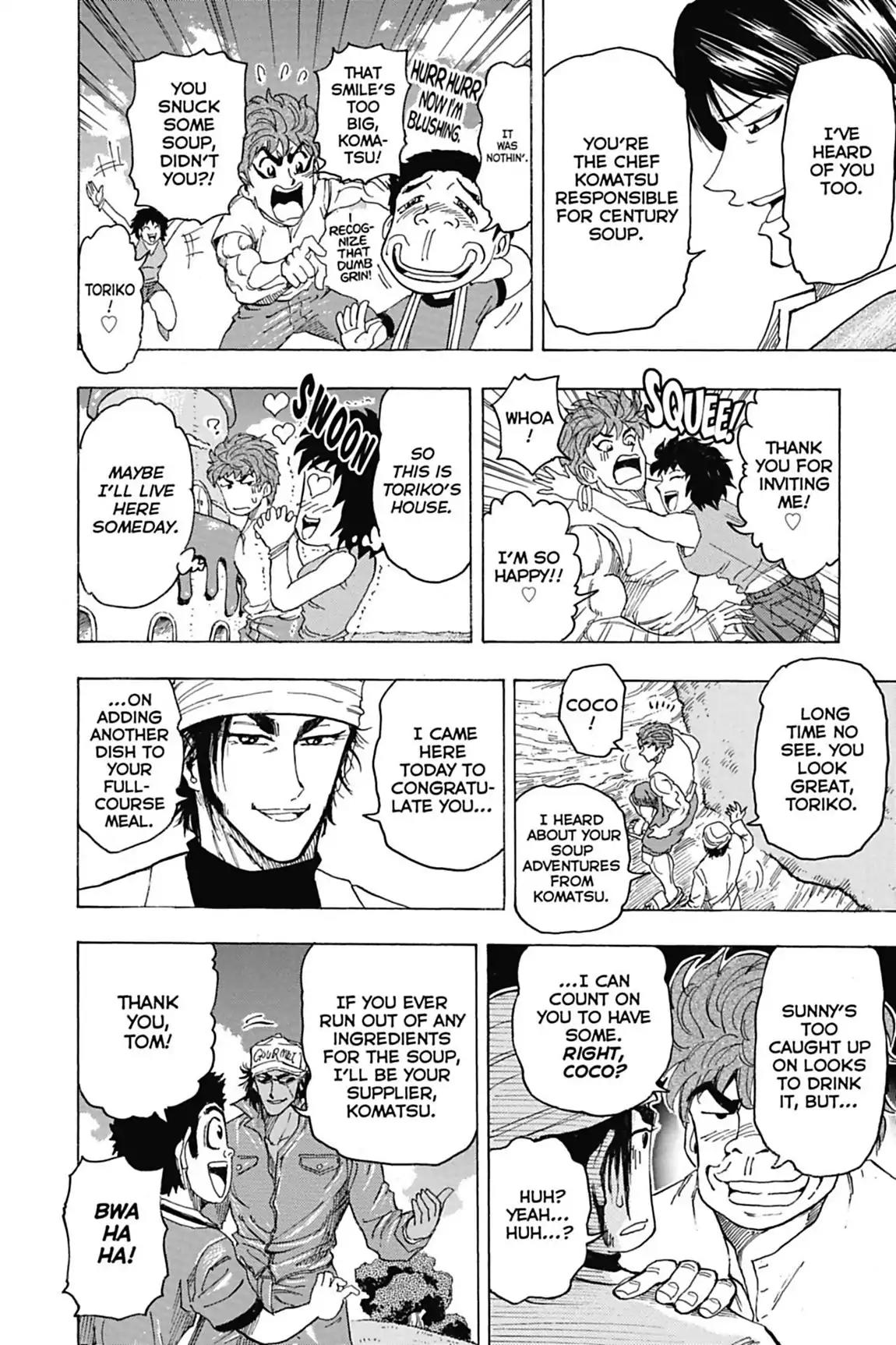 Toriko Chapter 100 page 15 - Chapter 100: Vol.12 Gourmet 100: New House of Sweets!!