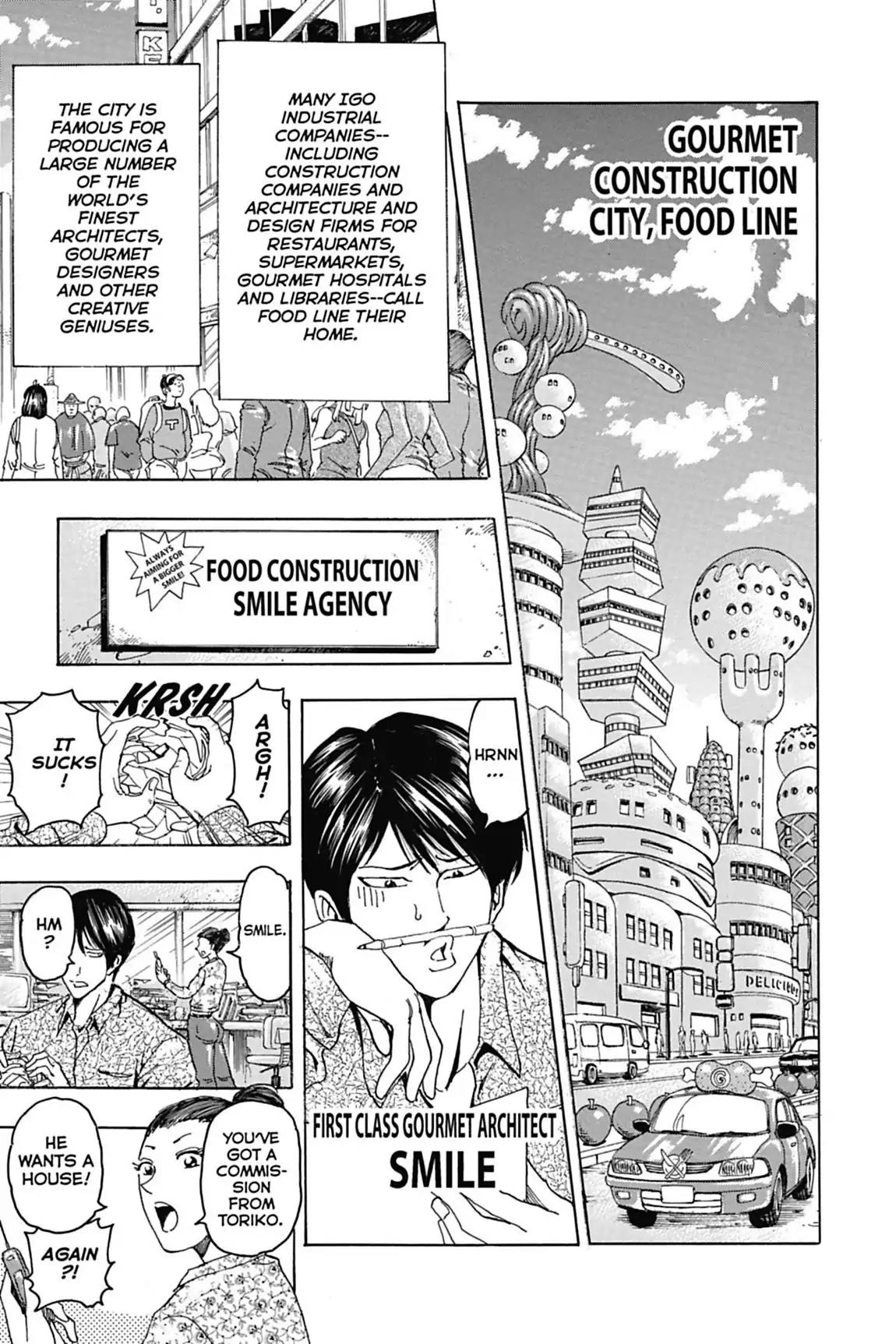 Toriko Chapter 100 page 8 - Chapter 100: Vol.12 Gourmet 100: New House of Sweets!!