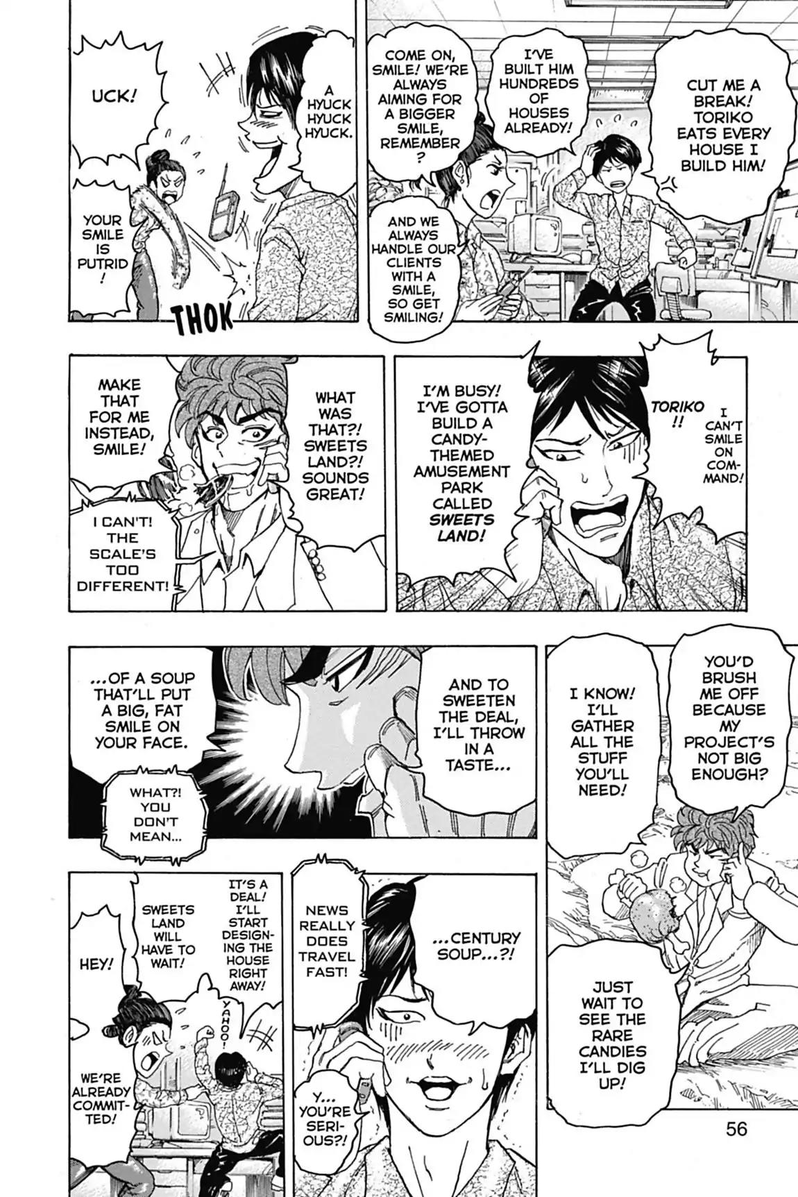 Toriko Chapter 100 page 9 - Chapter 100: Vol.12 Gourmet 100: New House of Sweets!!