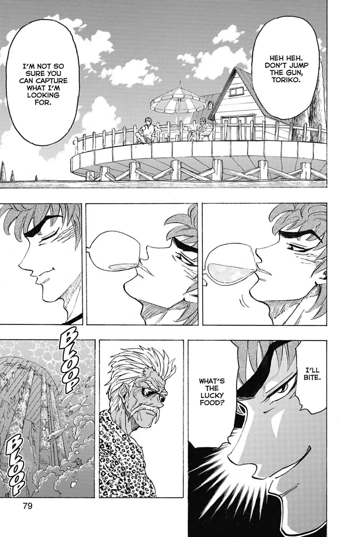 Toriko Chapter 101 page 10 - Chapter 101: Vol.12 Gourmet 101: Acacia's Disciples!!