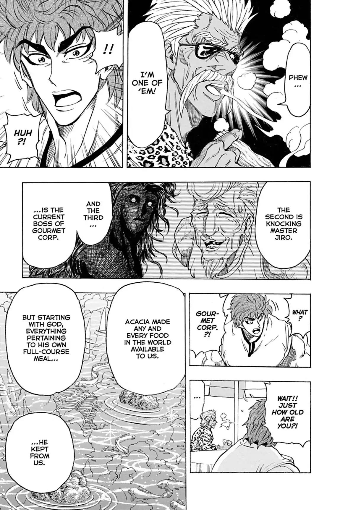Toriko Chapter 101 page 14 - Chapter 101: Vol.12 Gourmet 101: Acacia's Disciples!!