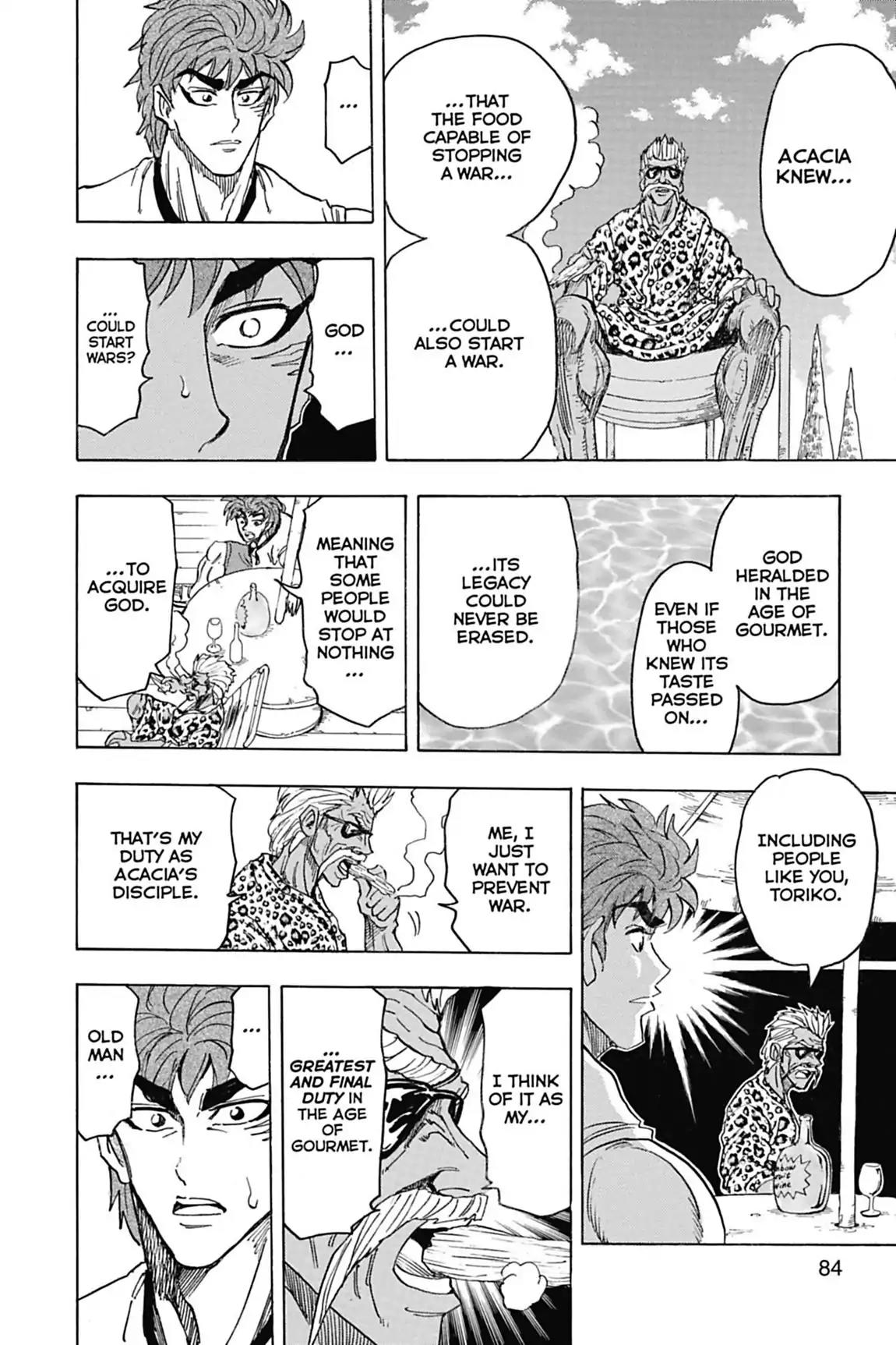 Toriko Chapter 101 page 15 - Chapter 101: Vol.12 Gourmet 101: Acacia's Disciples!!