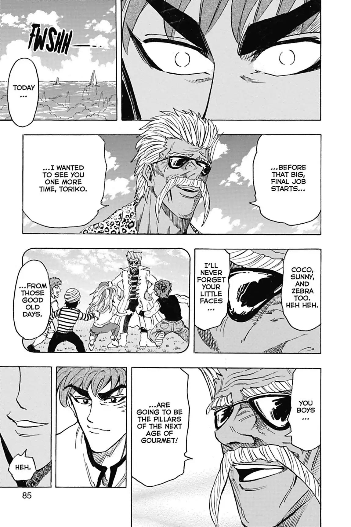 Toriko Chapter 101 page 16 - Chapter 101: Vol.12 Gourmet 101: Acacia's Disciples!!