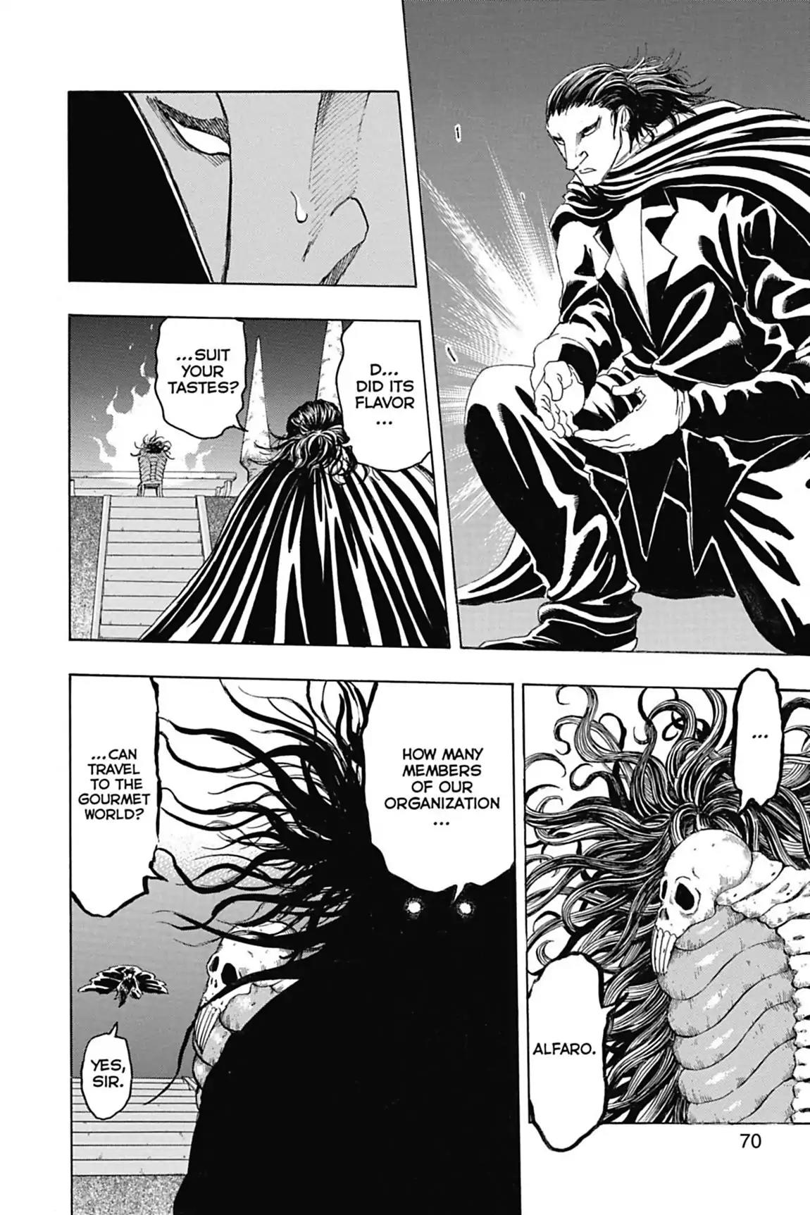 Toriko Chapter 101 page 2 - Chapter 101: Vol.12 Gourmet 101: Acacia's Disciples!!