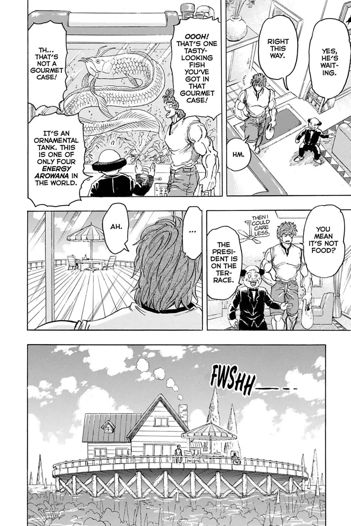 Toriko Chapter 101 page 7 - Chapter 101: Vol.12 Gourmet 101: Acacia's Disciples!!
