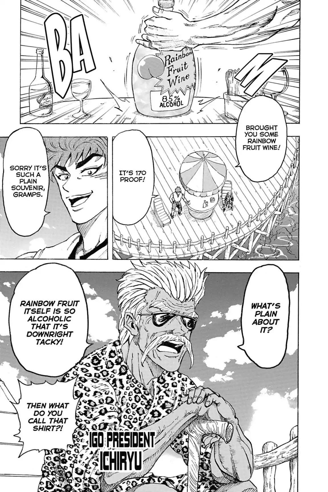 Toriko Chapter 101 page 8 - Chapter 101: Vol.12 Gourmet 101: Acacia's Disciples!!