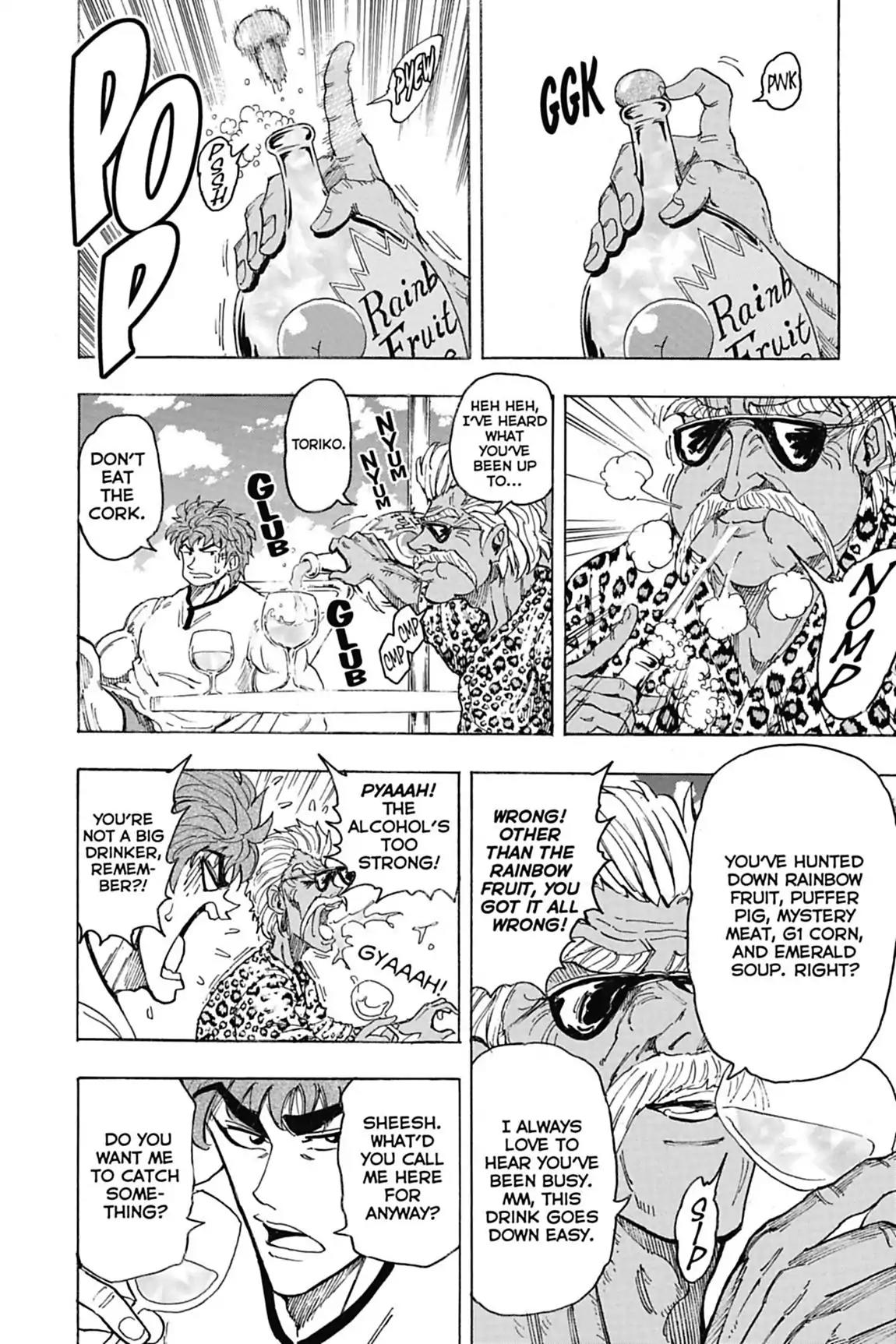 Toriko Chapter 101 page 9 - Chapter 101: Vol.12 Gourmet 101: Acacia's Disciples!!