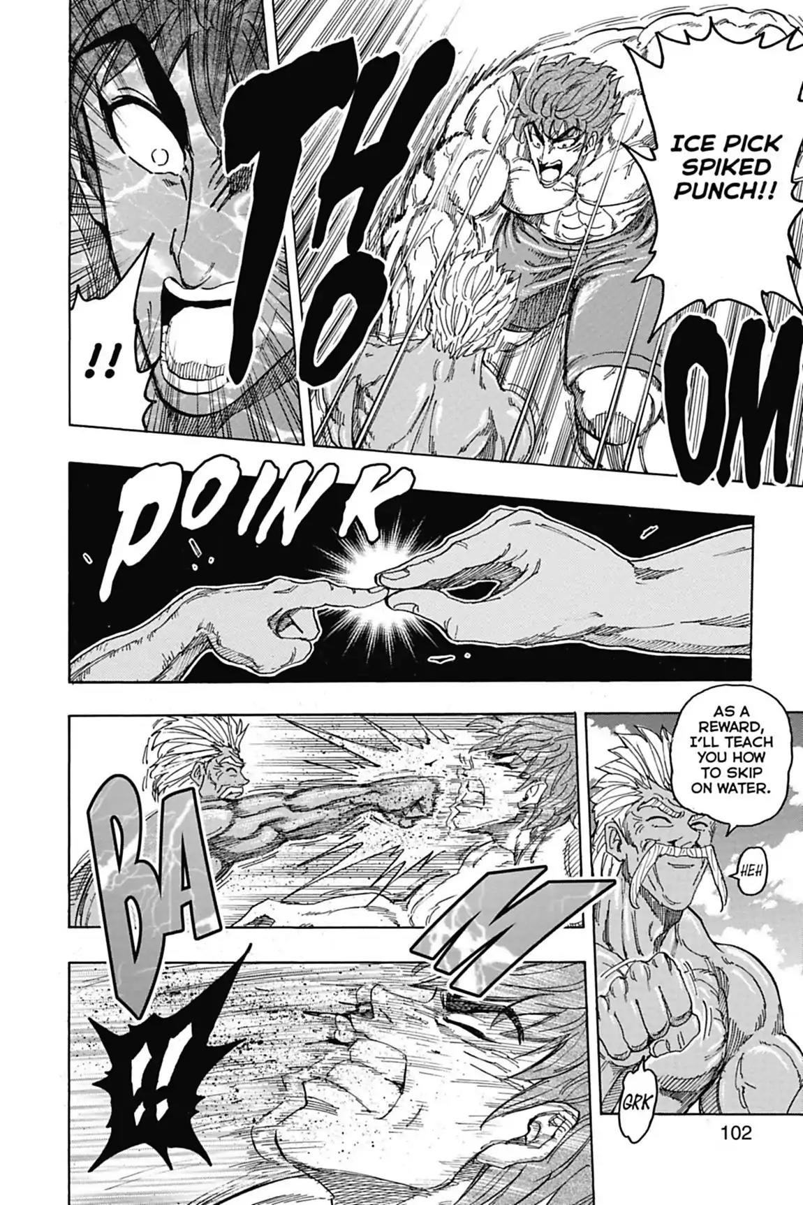 Toriko Chapter 102 page 14 - Chapter 102: Vol.12 Gourmet 102: Fighting Time!!