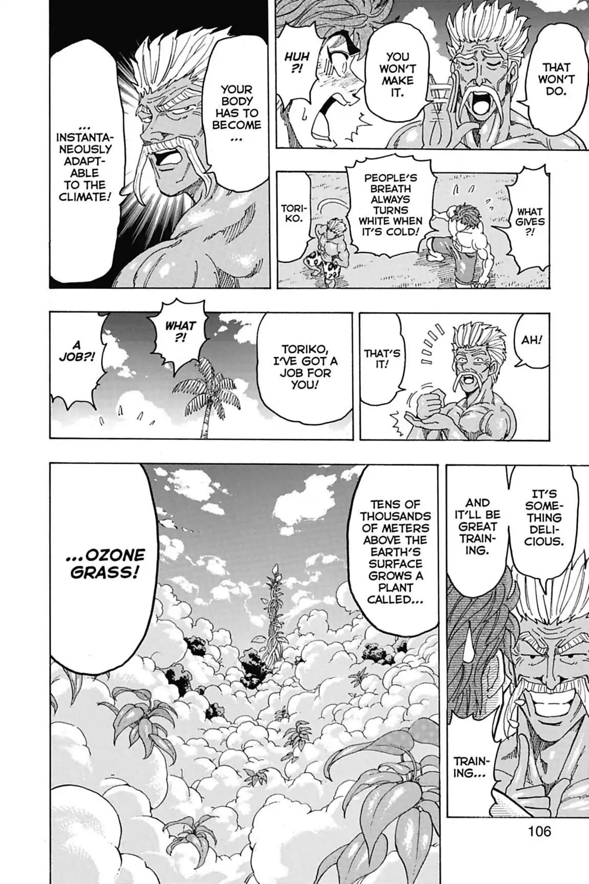 Toriko Chapter 102 page 18 - Chapter 102: Vol.12 Gourmet 102: Fighting Time!!
