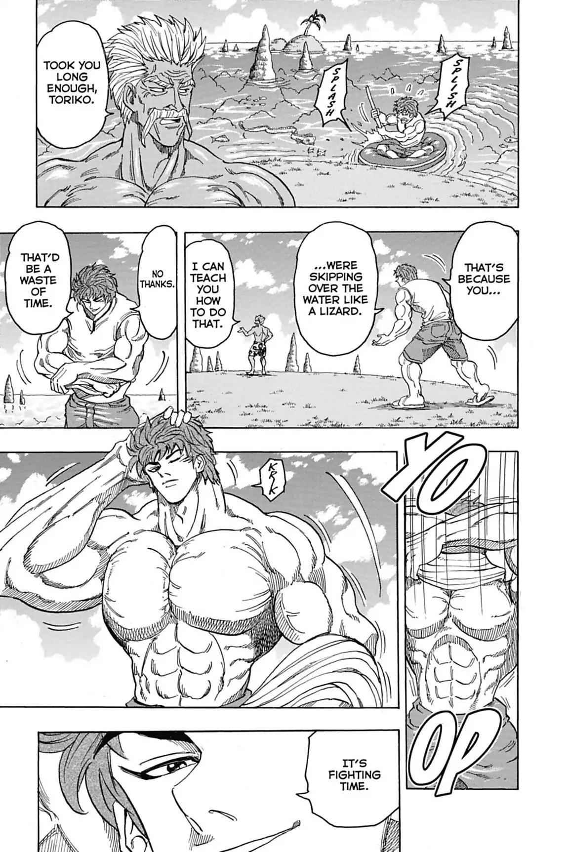 Toriko Chapter 102 page 3 - Chapter 102: Vol.12 Gourmet 102: Fighting Time!!