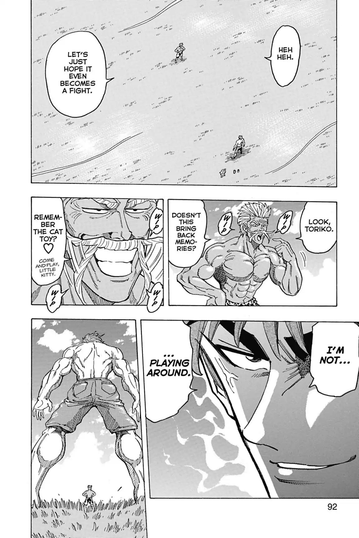 Toriko Chapter 102 page 4 - Chapter 102: Vol.12 Gourmet 102: Fighting Time!!