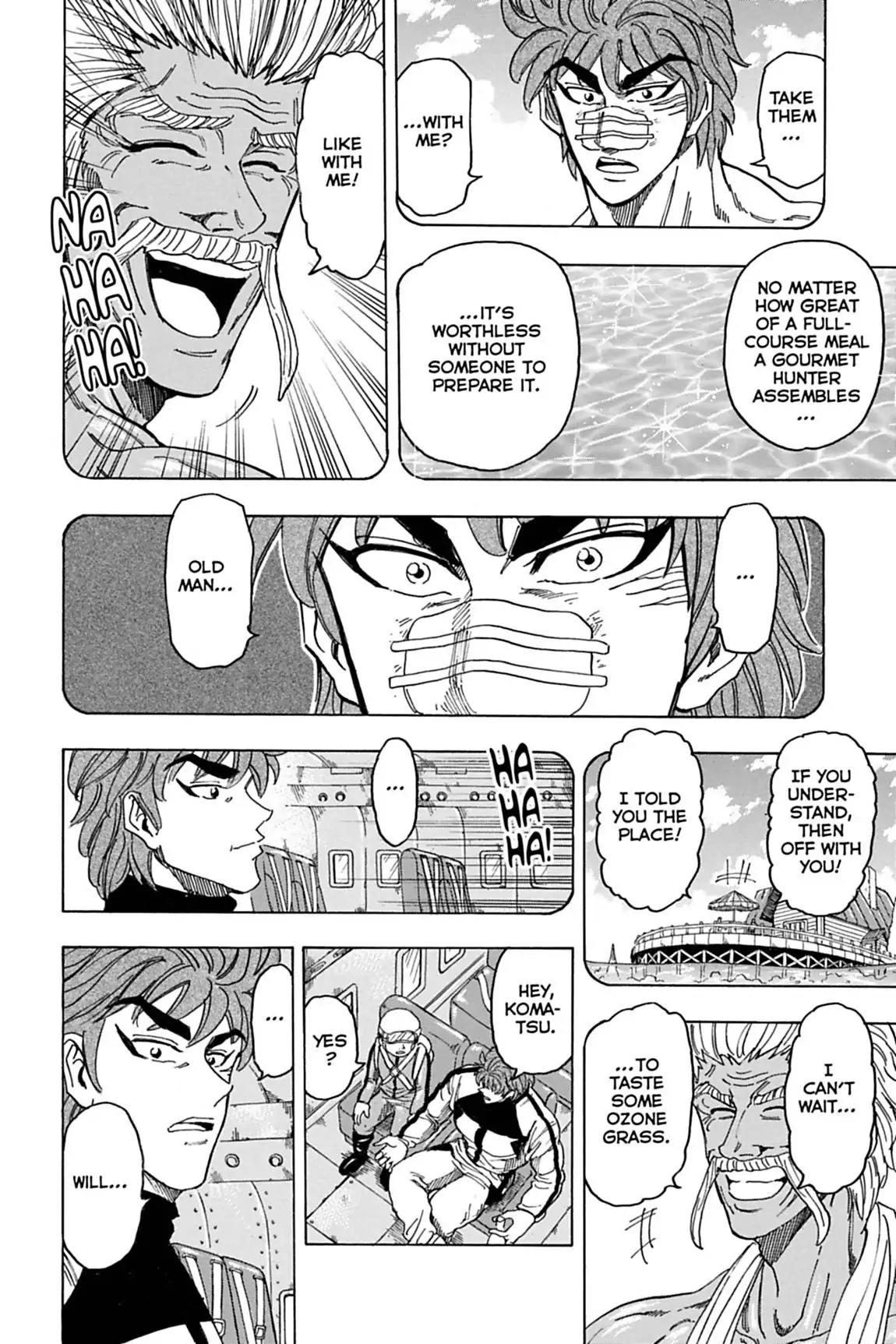 Toriko Chapter 103 page 12 - Chapter 103: Vol.12 Gourmet 103: Partners!!
