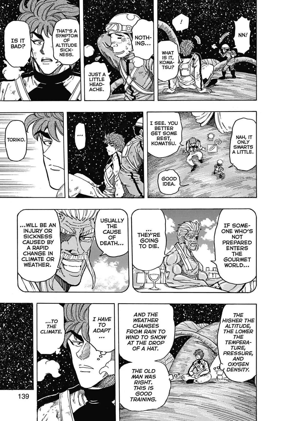 Toriko Chapter 104 page 11 - Chapter 104: Vol.12 Gourmet 104: Stairway to Heaven!!