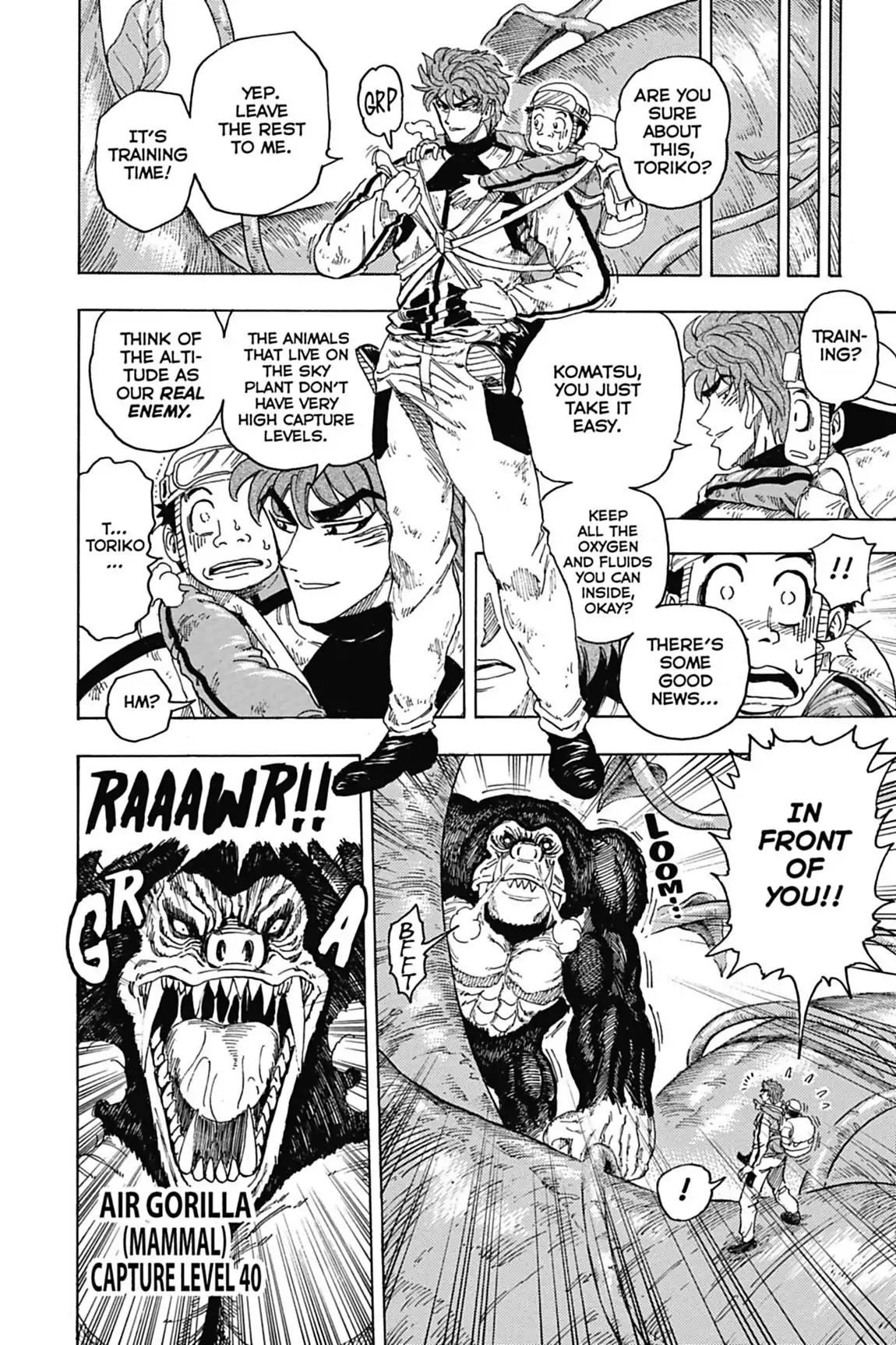 Toriko Chapter 104 page 12 - Chapter 104: Vol.12 Gourmet 104: Stairway to Heaven!!
