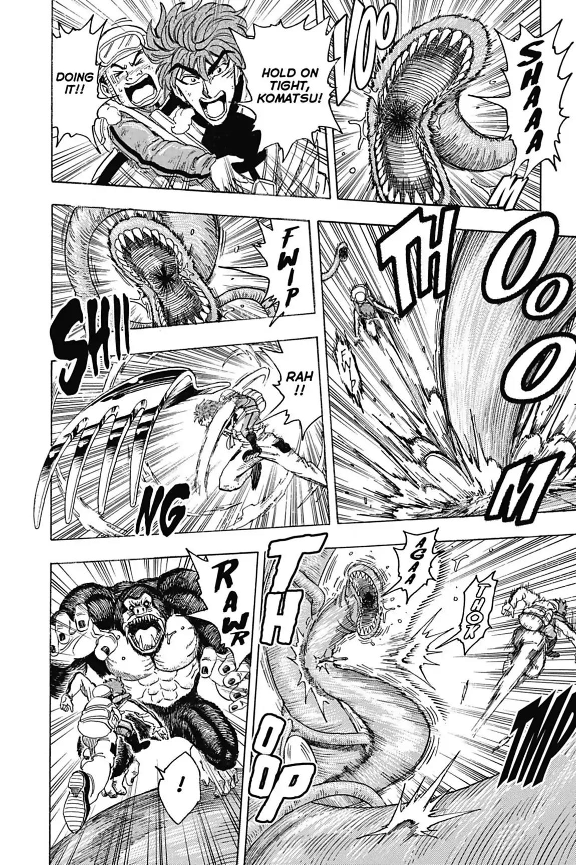 Toriko Chapter 104 page 14 - Chapter 104: Vol.12 Gourmet 104: Stairway to Heaven!!