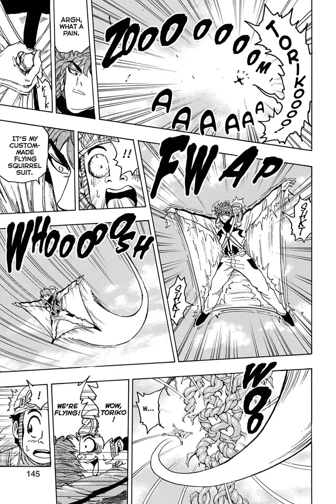 Toriko Chapter 104 page 17 - Chapter 104: Vol.12 Gourmet 104: Stairway to Heaven!!