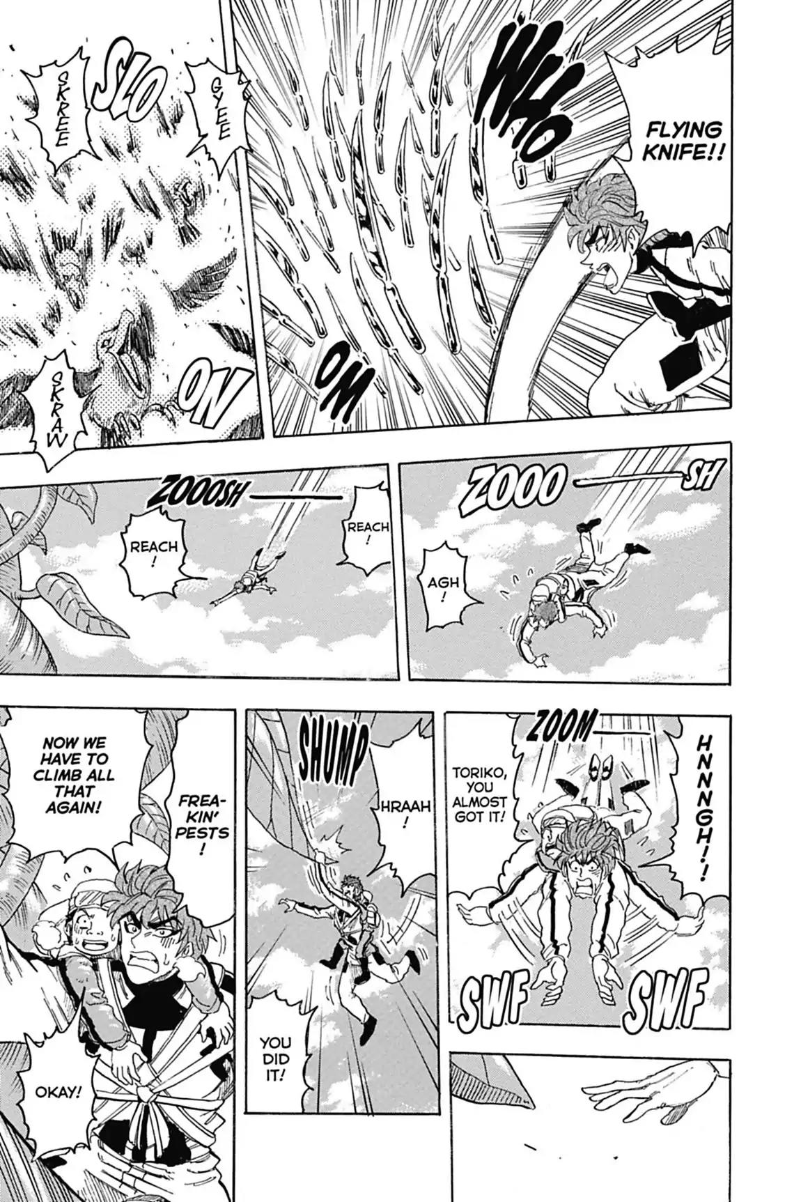 Toriko Chapter 104 page 19 - Chapter 104: Vol.12 Gourmet 104: Stairway to Heaven!!