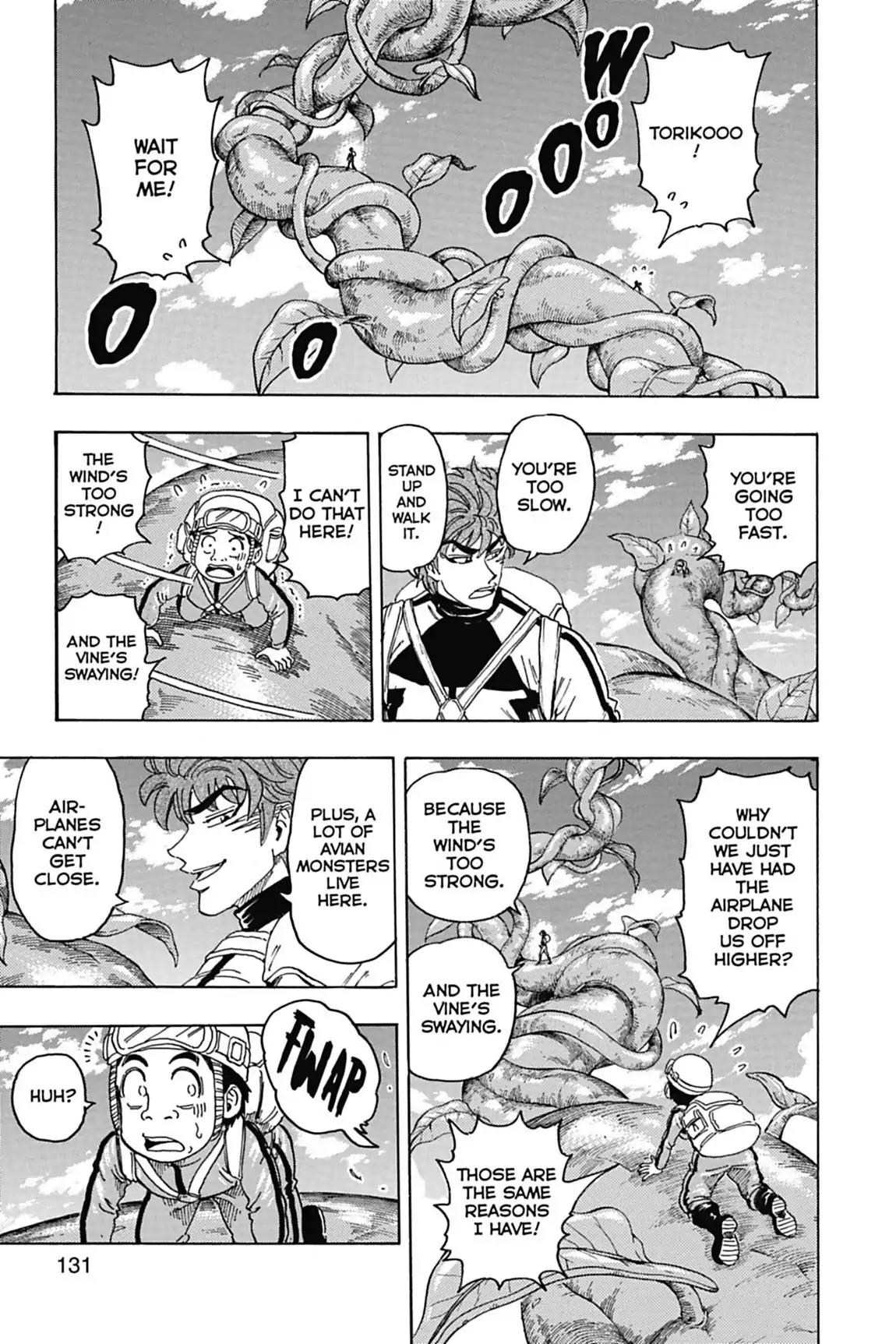 Toriko Chapter 104 page 3 - Chapter 104: Vol.12 Gourmet 104: Stairway to Heaven!!