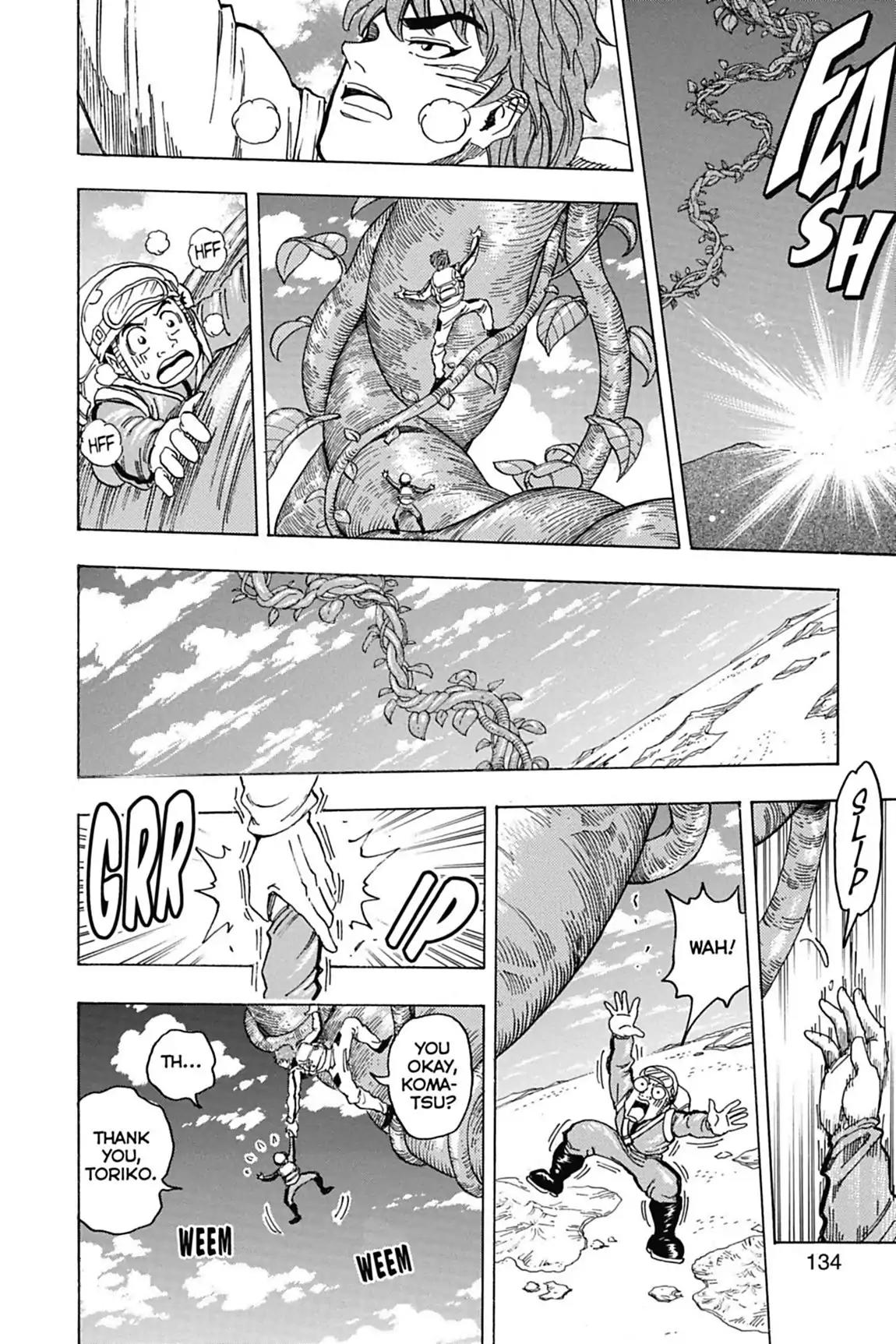 Toriko Chapter 104 page 6 - Chapter 104: Vol.12 Gourmet 104: Stairway to Heaven!!