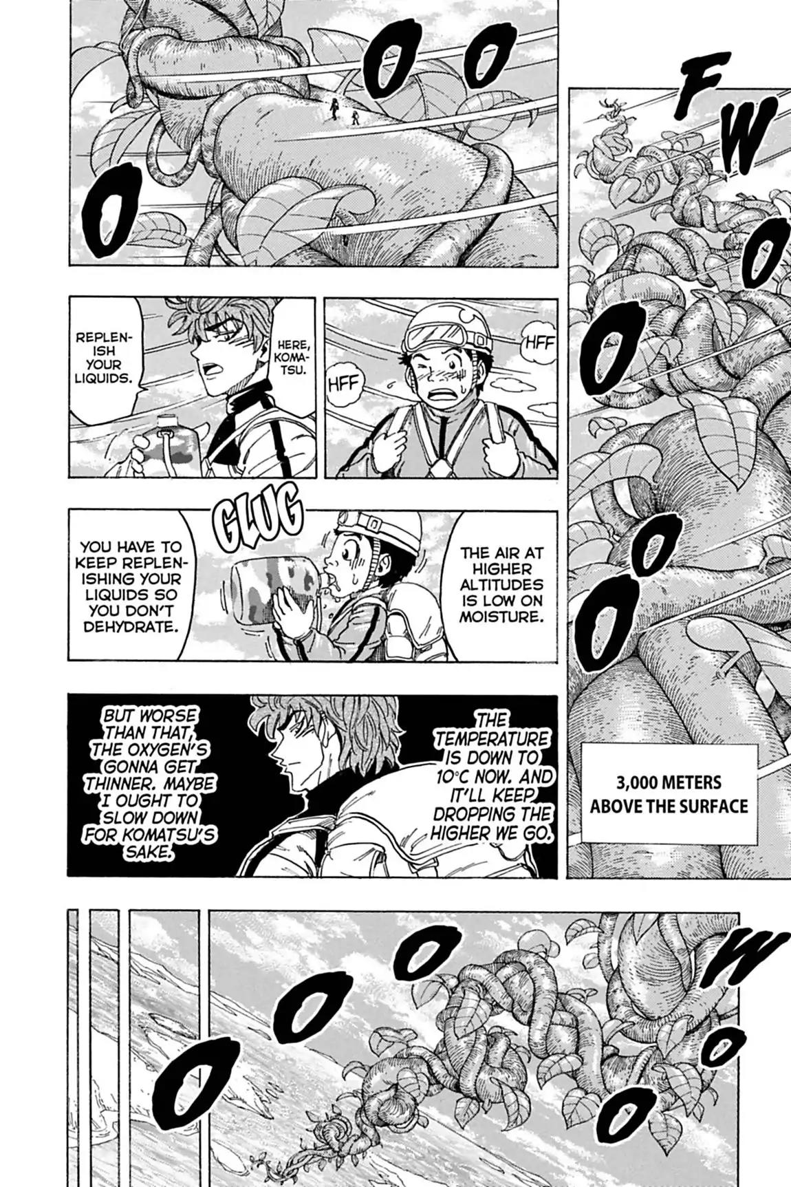 Toriko Chapter 104 page 8 - Chapter 104: Vol.12 Gourmet 104: Stairway to Heaven!!