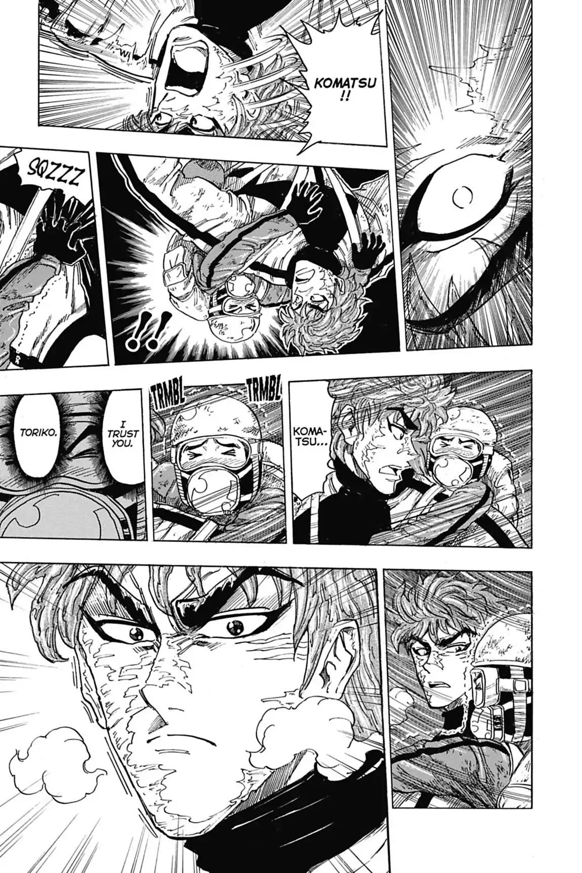 Toriko Chapter 105 page 12 - Chapter 105: Vol.12 Gourmet 105: Into the Clouds!!
