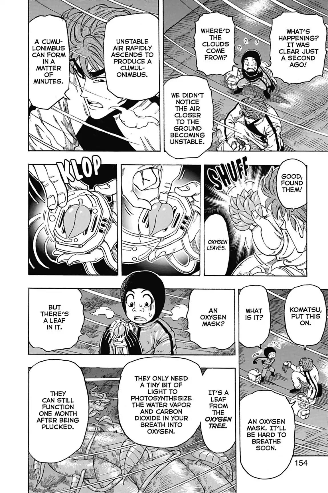 Toriko Chapter 105 page 3 - Chapter 105: Vol.12 Gourmet 105: Into the Clouds!!