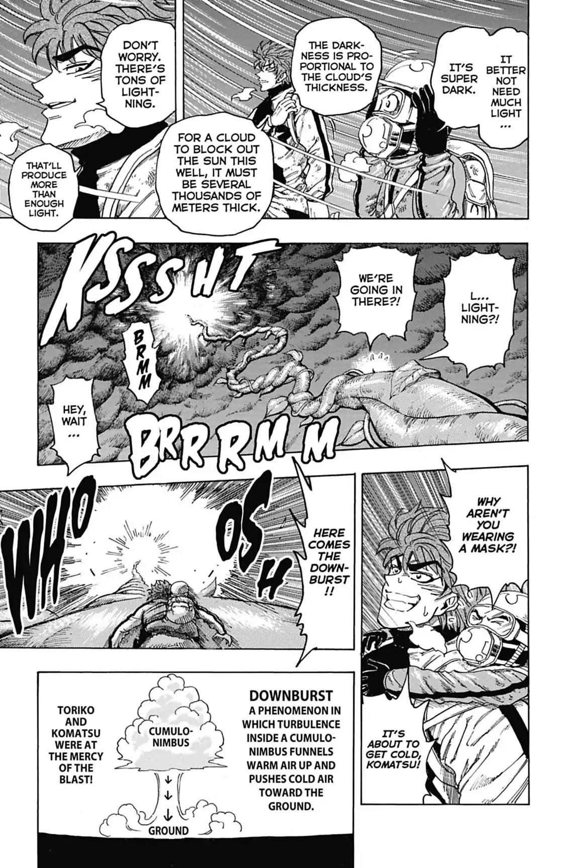 Toriko Chapter 105 page 4 - Chapter 105: Vol.12 Gourmet 105: Into the Clouds!!