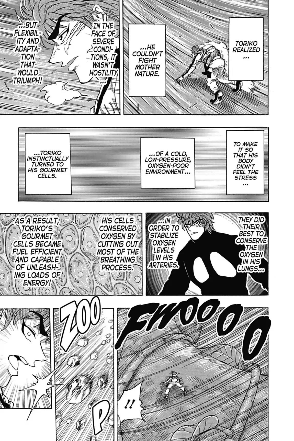 Toriko Chapter 105 page 6 - Chapter 105: Vol.12 Gourmet 105: Into the Clouds!!