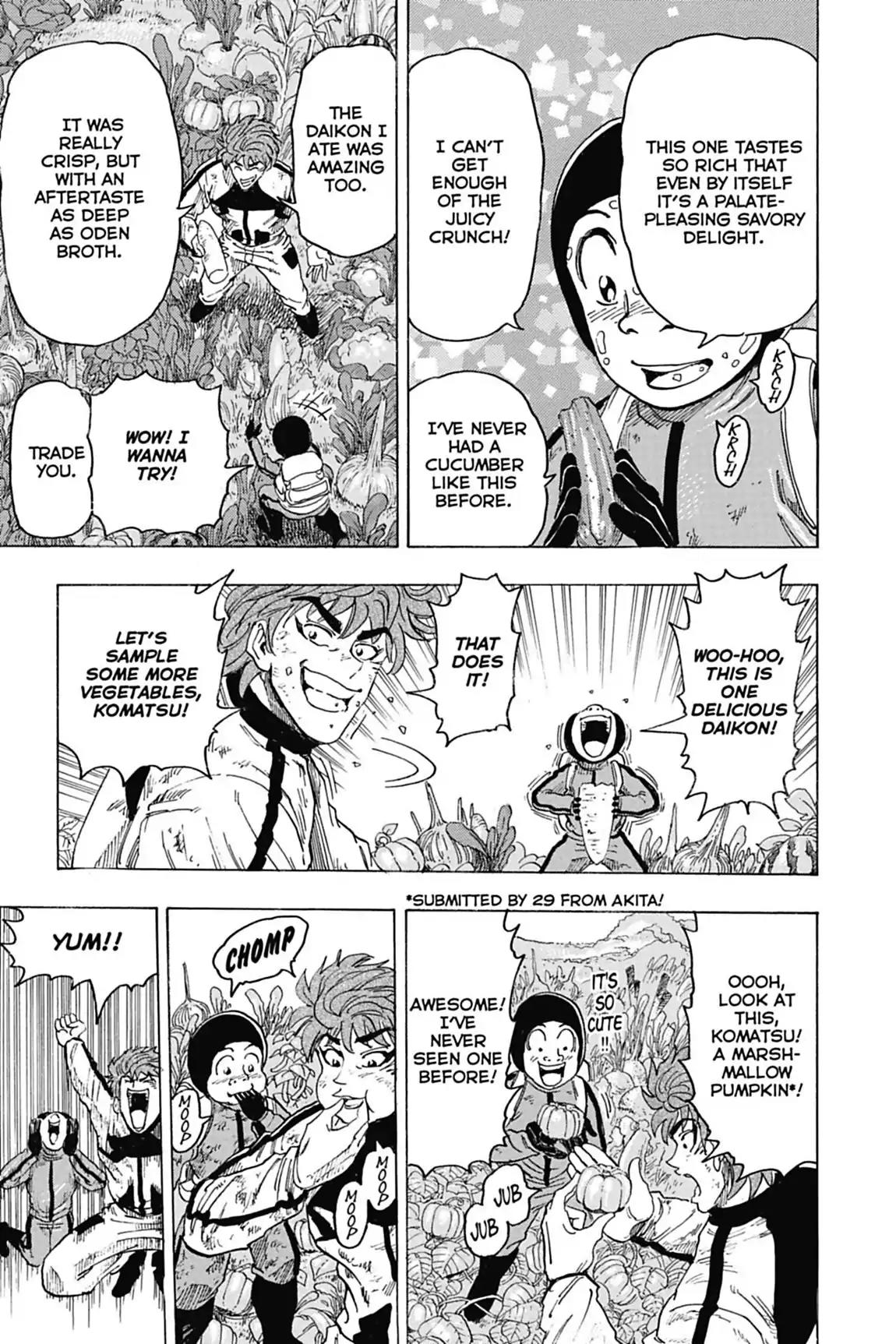 Toriko Chapter 106 page 14 - Chapter 106: Vol.12 Gourmet 106: Vegetable Sky!!