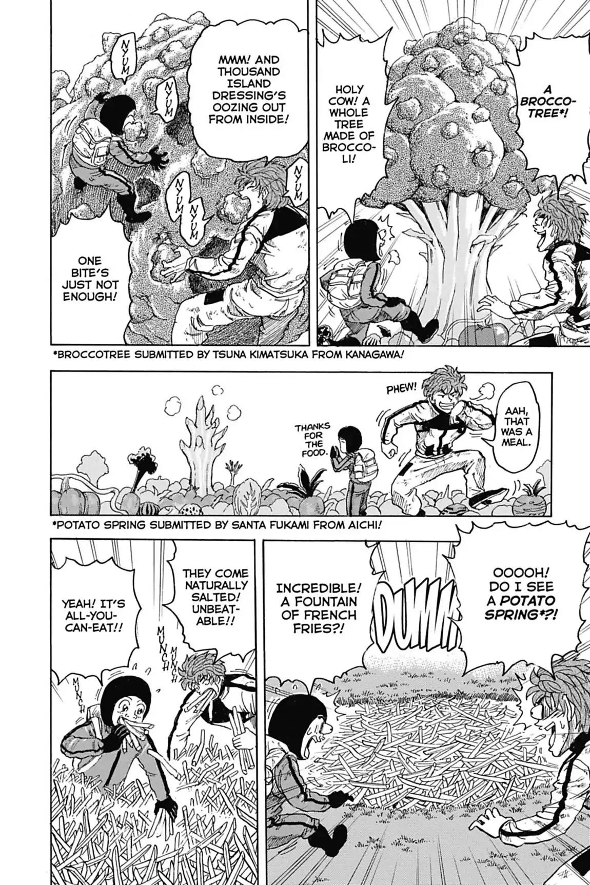 Toriko Chapter 106 page 15 - Chapter 106: Vol.12 Gourmet 106: Vegetable Sky!!