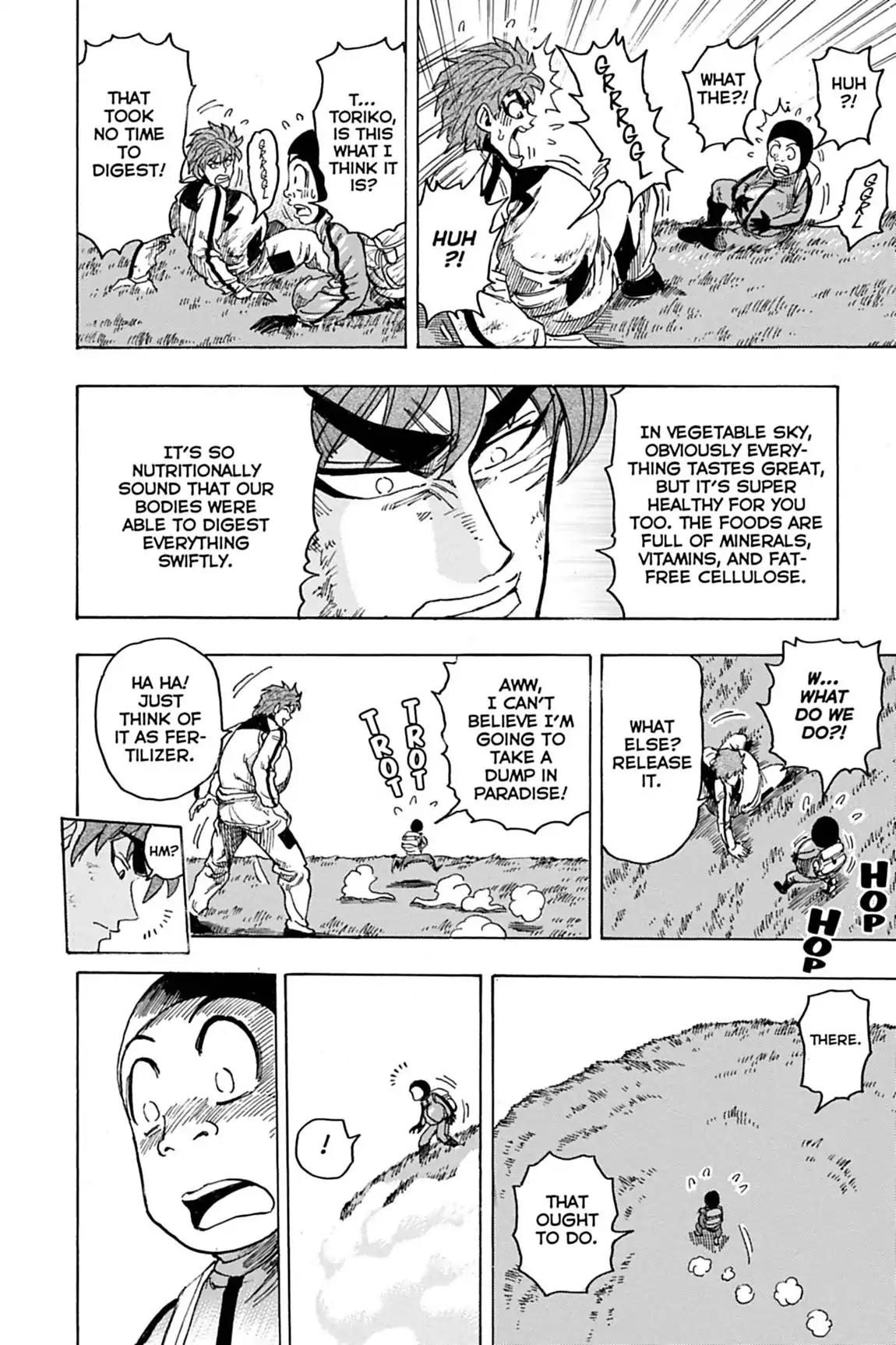 Toriko Chapter 106 page 17 - Chapter 106: Vol.12 Gourmet 106: Vegetable Sky!!