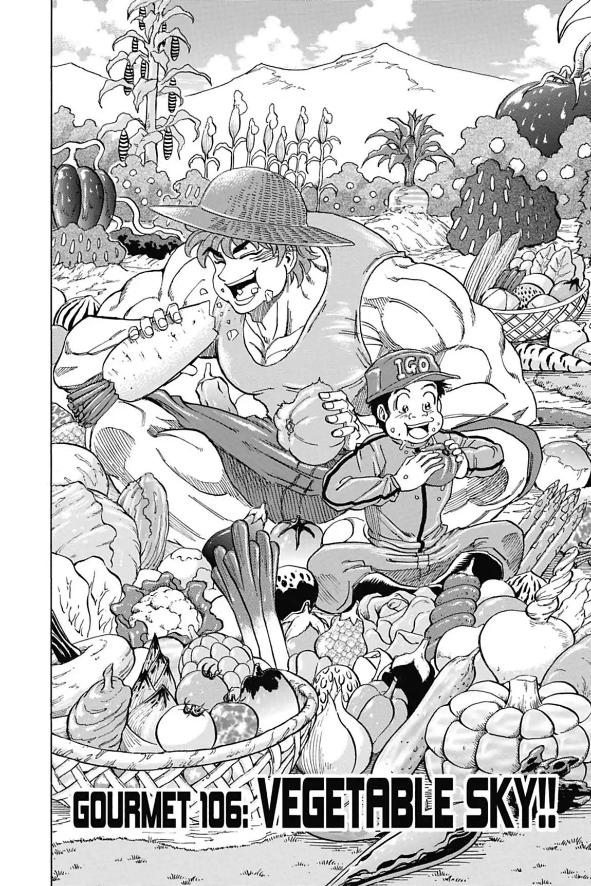 Toriko Chapter 106 page 2 - Chapter 106: Vol.12 Gourmet 106: Vegetable Sky!!